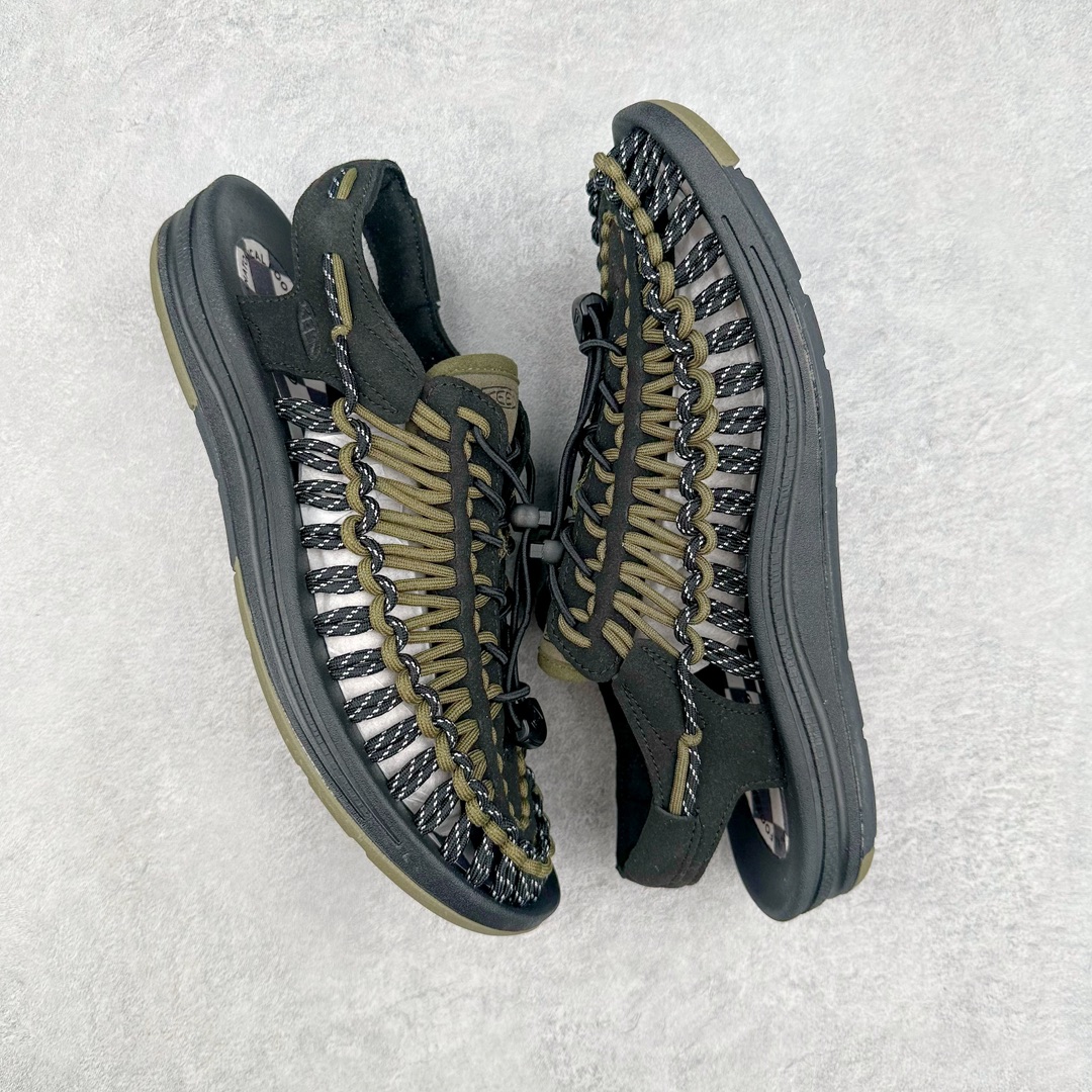 图片[3]-人气户外休闲鞋品牌-科恩Keen Uneek Flat-M 平底编织弹力穿搭溯溪涉水休闲户外凉鞋 #外贸订单出口品质#采用进口机台编制两根尼龙绳组成鞋面(快干衬里原料!!)#原装轻量级EVA中底缓震材质组合防滑橡胶外底部 夏季潮鞋,文青界的凉鞋至尊 都市机能户外品牌 KEEN 向来积极为其旗下大热鞋款 UNEEK 推出联名款，后跟为全封闭设计，快干衬里，HIGH-TRACTION橡胶外底，及轻量级EVA中底，达到轻量缓震的同时减轻重量。尺码：35 36 37 38 40 41 42 43 44 45-选品中心