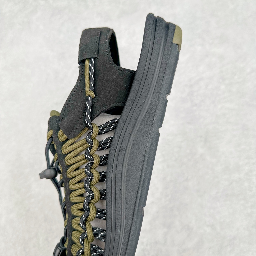 图片[7]-人气户外休闲鞋品牌-科恩Keen Uneek Flat-M 平底编织弹力穿搭溯溪涉水休闲户外凉鞋 #外贸订单出口品质#采用进口机台编制两根尼龙绳组成鞋面(快干衬里原料!!)#原装轻量级EVA中底缓震材质组合防滑橡胶外底部 夏季潮鞋,文青界的凉鞋至尊 都市机能户外品牌 KEEN 向来积极为其旗下大热鞋款 UNEEK 推出联名款，后跟为全封闭设计，快干衬里，HIGH-TRACTION橡胶外底，及轻量级EVA中底，达到轻量缓震的同时减轻重量。尺码：35 36 37 38 40 41 42 43 44 45-选品中心