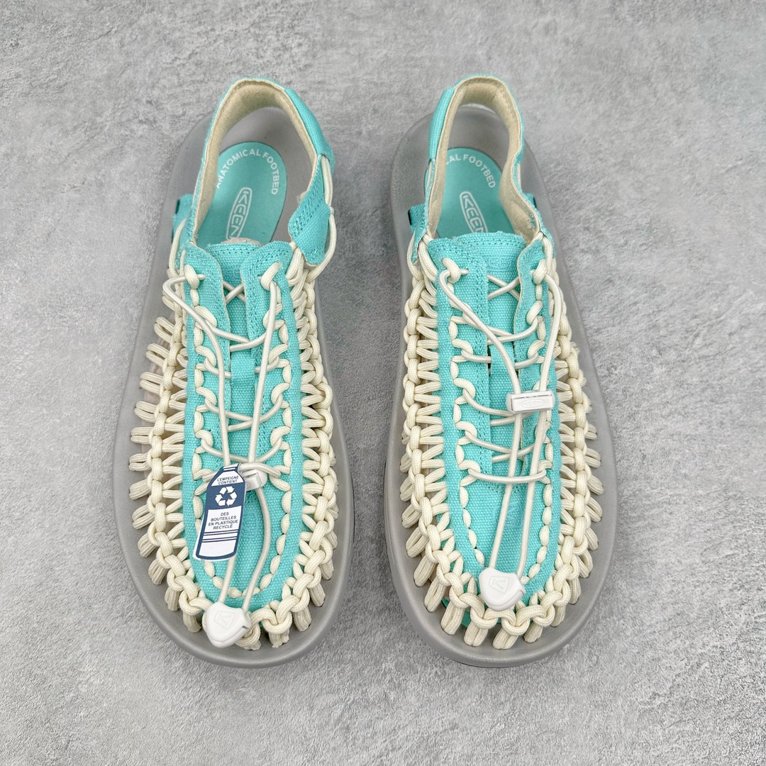 图片[2]-人气户外休闲鞋品牌-科恩Keen Uneek Flat-M 平底编织弹力穿搭溯溪涉水休闲户外凉鞋 #外贸订单出口品质#采用进口机台编制两根尼龙绳组成鞋面(快干衬里原料!!)#原装轻量级EVA中底缓震材质组合防滑橡胶外底部 夏季潮鞋,文青界的凉鞋至尊 都市机能户外品牌 KEEN 向来积极为其旗下大热鞋款 UNEEK 推出联名款，后跟为全封闭设计，快干衬里，HIGH-TRACTION橡胶外底，及轻量级EVA中底，达到轻量缓震的同时减轻重量。尺码：35 36 37 38 40 41 42 43 44 45-选品中心