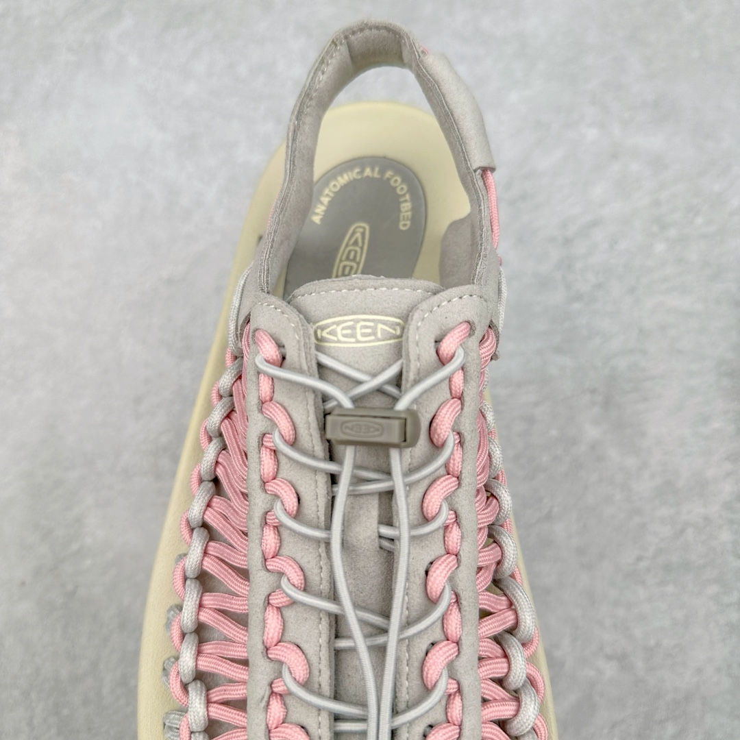 图片[5]-人气户外休闲鞋品牌-科恩Keen Uneek Flat-M 平底编织弹力穿搭溯溪涉水休闲户外凉鞋 #外贸订单出口品质#采用进口机台编制两根尼龙绳组成鞋面(快干衬里原料!!)#原装轻量级EVA中底缓震材质组合防滑橡胶外底部 夏季潮鞋,文青界的凉鞋至尊 都市机能户外品牌 KEEN 向来积极为其旗下大热鞋款 UNEEK 推出联名款，后跟为全封闭设计，快干衬里，HIGH-TRACTION橡胶外底，及轻量级EVA中底，达到轻量缓震的同时减轻重量。尺码：35 36 37 38 40 41 42 43 44 45-选品中心