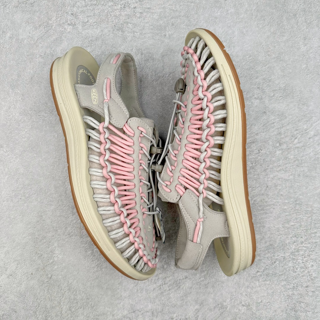 图片[3]-人气户外休闲鞋品牌-科恩Keen Uneek Flat-M 平底编织弹力穿搭溯溪涉水休闲户外凉鞋 #外贸订单出口品质#采用进口机台编制两根尼龙绳组成鞋面(快干衬里原料!!)#原装轻量级EVA中底缓震材质组合防滑橡胶外底部 夏季潮鞋,文青界的凉鞋至尊 都市机能户外品牌 KEEN 向来积极为其旗下大热鞋款 UNEEK 推出联名款，后跟为全封闭设计，快干衬里，HIGH-TRACTION橡胶外底，及轻量级EVA中底，达到轻量缓震的同时减轻重量。尺码：35 36 37 38 40 41 42 43 44 45-选品中心