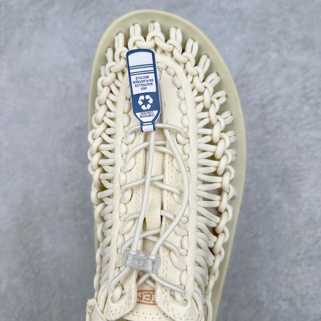 图片[4]-人气户外休闲鞋品牌-科恩Keen Uneek Flat-M 平底编织弹力穿搭溯溪涉水休闲户外凉鞋 #外贸订单出口品质#采用进口机台编制两根尼龙绳组成鞋面(快干衬里原料!!)#原装轻量级EVA中底缓震材质组合防滑橡胶外底部 夏季潮鞋,文青界的凉鞋至尊 都市机能户外品牌 KEEN 向来积极为其旗下大热鞋款 UNEEK 推出联名款，后跟为全封闭设计，快干衬里，HIGH-TRACTION橡胶外底，及轻量级EVA中底，达到轻量缓震的同时减轻重量。尺码：35 36 37 38 40 41 42 43 44 45-选品中心