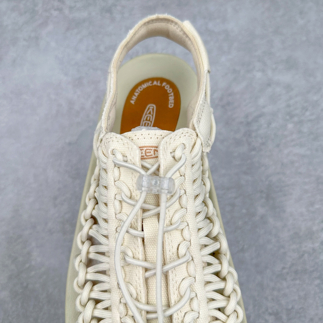 图片[5]-人气户外休闲鞋品牌-科恩Keen Uneek Flat-M 平底编织弹力穿搭溯溪涉水休闲户外凉鞋 #外贸订单出口品质#采用进口机台编制两根尼龙绳组成鞋面(快干衬里原料!!)#原装轻量级EVA中底缓震材质组合防滑橡胶外底部 夏季潮鞋,文青界的凉鞋至尊 都市机能户外品牌 KEEN 向来积极为其旗下大热鞋款 UNEEK 推出联名款，后跟为全封闭设计，快干衬里，HIGH-TRACTION橡胶外底，及轻量级EVA中底，达到轻量缓震的同时减轻重量。尺码：35 36 37 38 40 41 42 43 44 45-选品中心