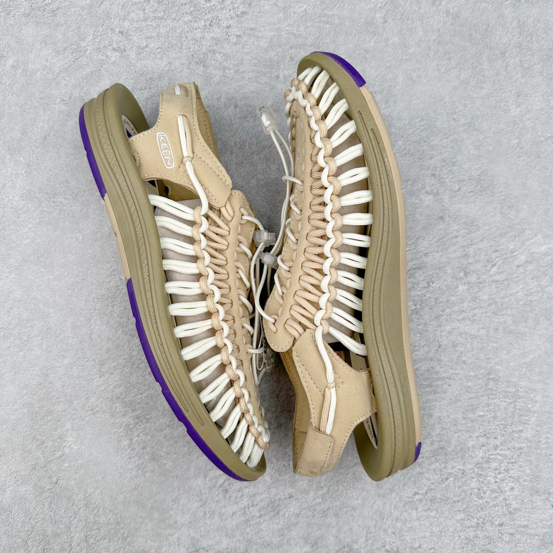 图片[3]-人气户外休闲鞋品牌-科恩Keen Uneek Flat-M 平底编织弹力穿搭溯溪涉水休闲户外凉鞋 #外贸订单出口品质#采用进口机台编制两根尼龙绳组成鞋面(快干衬里原料!!)#原装轻量级EVA中底缓震材质组合防滑橡胶外底部 夏季潮鞋,文青界的凉鞋至尊 都市机能户外品牌 KEEN 向来积极为其旗下大热鞋款 UNEEK 推出联名款，后跟为全封闭设计，快干衬里，HIGH-TRACTION橡胶外底，及轻量级EVA中底，达到轻量缓震的同时减轻重量。尺码：35 36 37 38 40 41 42 43 44 45-选品中心