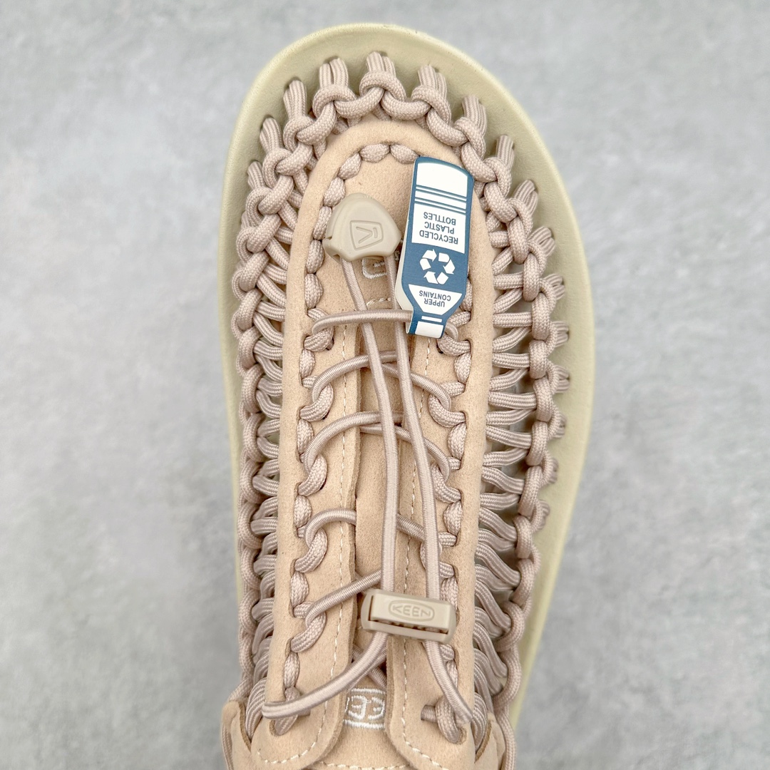 图片[4]-人气户外休闲鞋品牌-科恩Keen Uneek Flat-M 平底编织弹力穿搭溯溪涉水休闲户外凉鞋 #外贸订单出口品质#采用进口机台编制两根尼龙绳组成鞋面(快干衬里原料!!)#原装轻量级EVA中底缓震材质组合防滑橡胶外底部 夏季潮鞋,文青界的凉鞋至尊 都市机能户外品牌 KEEN 向来积极为其旗下大热鞋款 UNEEK 推出联名款，后跟为全封闭设计，快干衬里，HIGH-TRACTION橡胶外底，及轻量级EVA中底，达到轻量缓震的同时减轻重量。尺码：35 36 37 38 40 41 42 43 44 45-选品中心