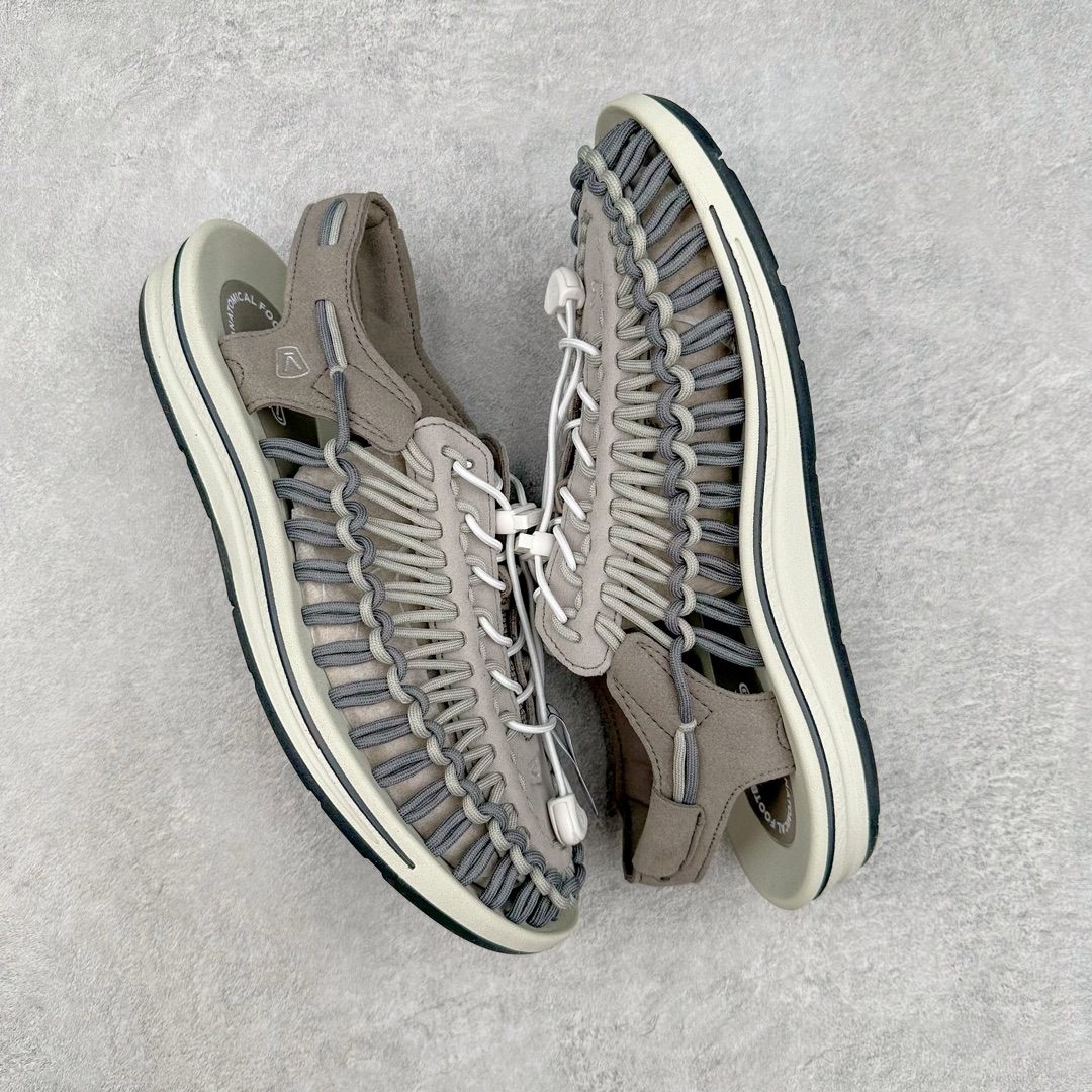 图片[3]-人气户外休闲鞋品牌-科恩Keen Uneek Flat-M 平底编织弹力穿搭溯溪涉水休闲户外凉鞋 #外贸订单出口品质#采用进口机台编制两根尼龙绳组成鞋面(快干衬里原料!!)#原装轻量级EVA中底缓震材质组合防滑橡胶外底部 夏季潮鞋,文青界的凉鞋至尊 都市机能户外品牌 KEEN 向来积极为其旗下大热鞋款 UNEEK 推出联名款，后跟为全封闭设计，快干衬里，HIGH-TRACTION橡胶外底，及轻量级EVA中底，达到轻量缓震的同时减轻重量。尺码：35 36 37 38 40 41 42 43 44 45-选品中心