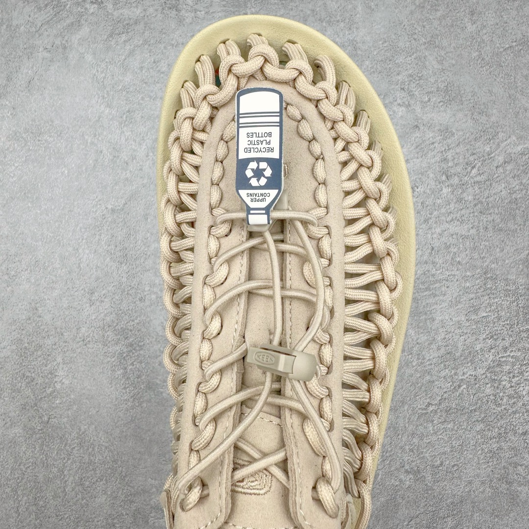 图片[4]-人气户外休闲鞋品牌-科恩Keen Uneek Flat-M 平底编织弹力穿搭溯溪涉水休闲户外凉鞋 #外贸订单出口品质#采用进口机台编制两根尼龙绳组成鞋面(快干衬里原料!!)#原装轻量级EVA中底缓震材质组合防滑橡胶外底部 夏季潮鞋,文青界的凉鞋至尊 都市机能户外品牌 KEEN 向来积极为其旗下大热鞋款 UNEEK 推出联名款，后跟为全封闭设计，快干衬里，HIGH-TRACTION橡胶外底，及轻量级EVA中底，达到轻量缓震的同时减轻重量。尺码：35 36 37 38 40 41 42 43 44 45-选品中心