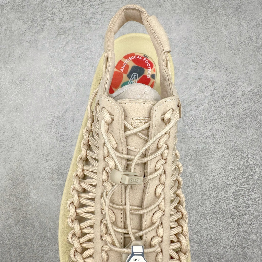 图片[5]-人气户外休闲鞋品牌-科恩Keen Uneek Flat-M 平底编织弹力穿搭溯溪涉水休闲户外凉鞋 #外贸订单出口品质#采用进口机台编制两根尼龙绳组成鞋面(快干衬里原料!!)#原装轻量级EVA中底缓震材质组合防滑橡胶外底部 夏季潮鞋,文青界的凉鞋至尊 都市机能户外品牌 KEEN 向来积极为其旗下大热鞋款 UNEEK 推出联名款，后跟为全封闭设计，快干衬里，HIGH-TRACTION橡胶外底，及轻量级EVA中底，达到轻量缓震的同时减轻重量。尺码：35 36 37 38 40 41 42 43 44 45-选品中心