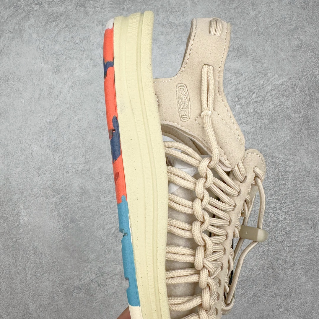 图片[6]-人气户外休闲鞋品牌-科恩Keen Uneek Flat-M 平底编织弹力穿搭溯溪涉水休闲户外凉鞋 #外贸订单出口品质#采用进口机台编制两根尼龙绳组成鞋面(快干衬里原料!!)#原装轻量级EVA中底缓震材质组合防滑橡胶外底部 夏季潮鞋,文青界的凉鞋至尊 都市机能户外品牌 KEEN 向来积极为其旗下大热鞋款 UNEEK 推出联名款，后跟为全封闭设计，快干衬里，HIGH-TRACTION橡胶外底，及轻量级EVA中底，达到轻量缓震的同时减轻重量。尺码：35 36 37 38 40 41 42 43 44 45-选品中心