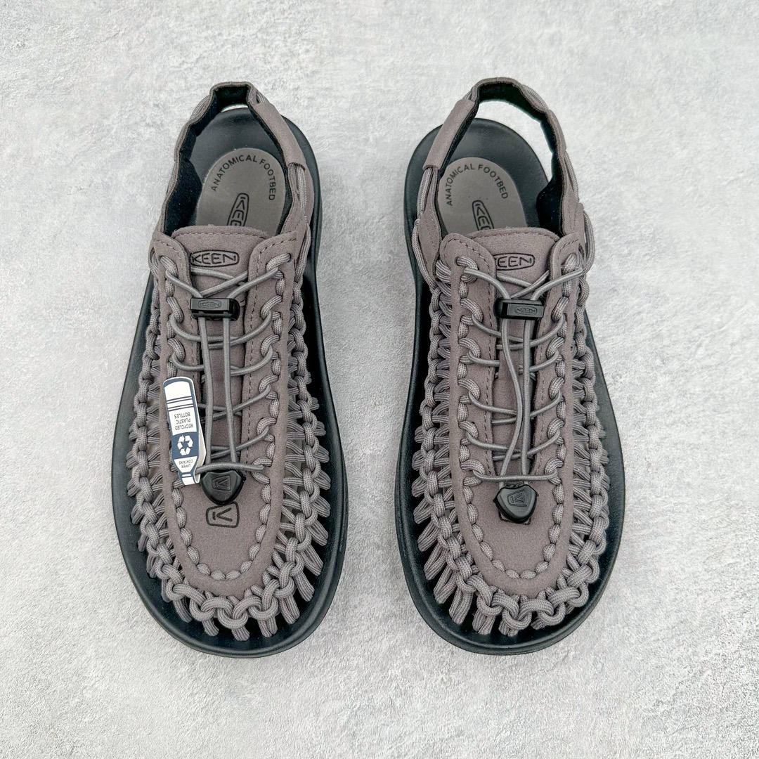 图片[2]-人气户外休闲鞋品牌-科恩Keen Uneek Flat-M 平底编织弹力穿搭溯溪涉水休闲户外凉鞋 #外贸订单出口品质#采用进口机台编制两根尼龙绳组成鞋面(快干衬里原料!!)#原装轻量级EVA中底缓震材质组合防滑橡胶外底部 夏季潮鞋,文青界的凉鞋至尊 都市机能户外品牌 KEEN 向来积极为其旗下大热鞋款 UNEEK 推出联名款，后跟为全封闭设计，快干衬里，HIGH-TRACTION橡胶外底，及轻量级EVA中底，达到轻量缓震的同时减轻重量。尺码：35 36 37 38 40 41 42 43 44 45-选品中心