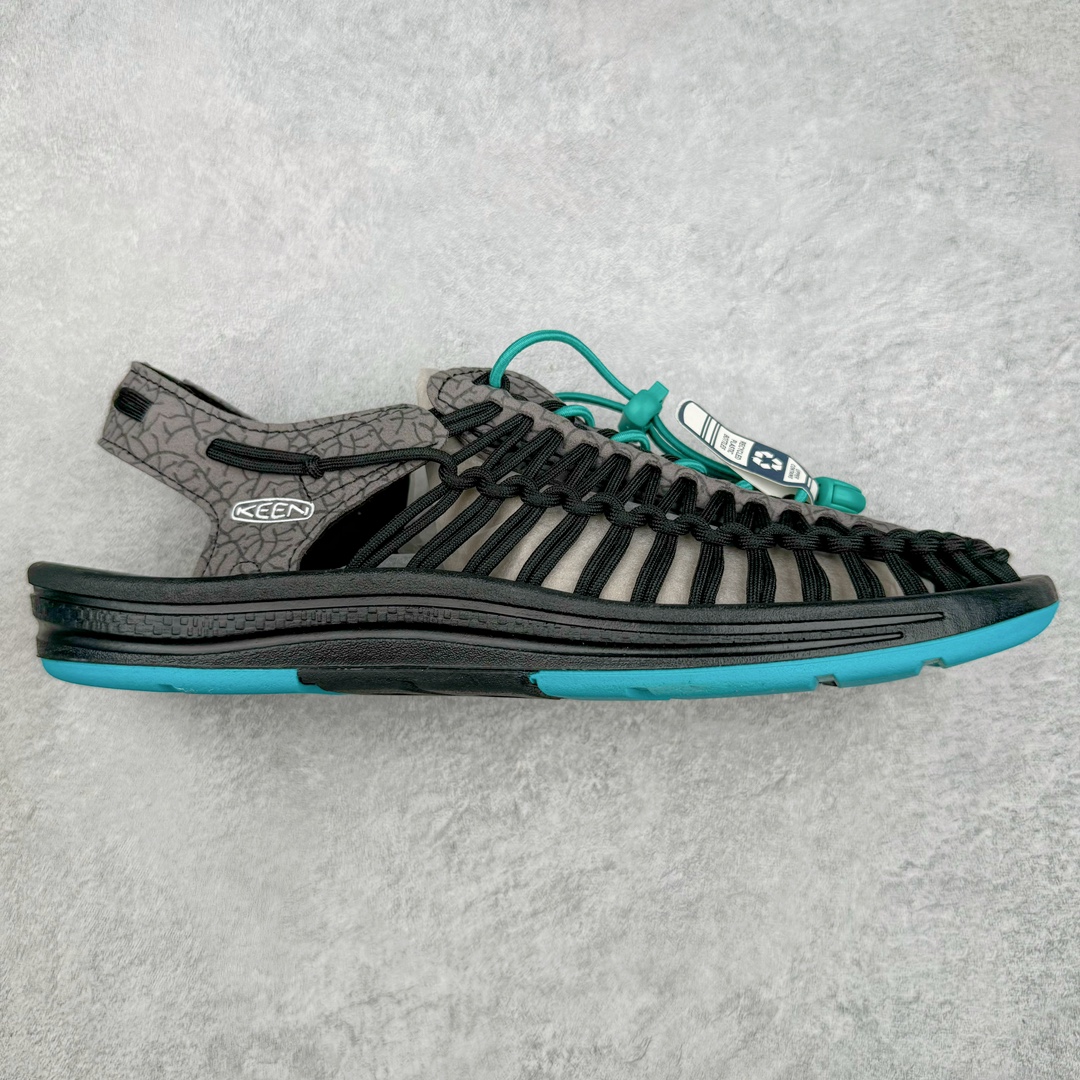 人气户外休闲鞋品牌-科恩Keen Uneek Flat-M 平底编织弹力穿搭溯溪涉水休闲户外凉鞋 #外贸订单出口品质#采用进口机台编制两根尼龙绳组成鞋面(快干衬里原料!!)#原装轻量级EVA中底缓震材质组合防滑橡胶外底部 夏季潮鞋,文青界的凉鞋至尊 都市机能户外品牌 KEEN 向来积极为其旗下大热鞋款 UNEEK 推出联名款，后跟为全封闭设计，快干衬里，HIGH-TRACTION橡胶外底，及轻量级EVA中底，达到轻量缓震的同时减轻重量。尺码：35 36 37 38 40 41 42 43 44 45-选品中心