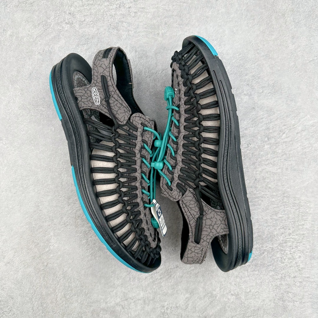 图片[3]-人气户外休闲鞋品牌-科恩Keen Uneek Flat-M 平底编织弹力穿搭溯溪涉水休闲户外凉鞋 #外贸订单出口品质#采用进口机台编制两根尼龙绳组成鞋面(快干衬里原料!!)#原装轻量级EVA中底缓震材质组合防滑橡胶外底部 夏季潮鞋,文青界的凉鞋至尊 都市机能户外品牌 KEEN 向来积极为其旗下大热鞋款 UNEEK 推出联名款，后跟为全封闭设计，快干衬里，HIGH-TRACTION橡胶外底，及轻量级EVA中底，达到轻量缓震的同时减轻重量。尺码：35 36 37 38 40 41 42 43 44 45-选品中心