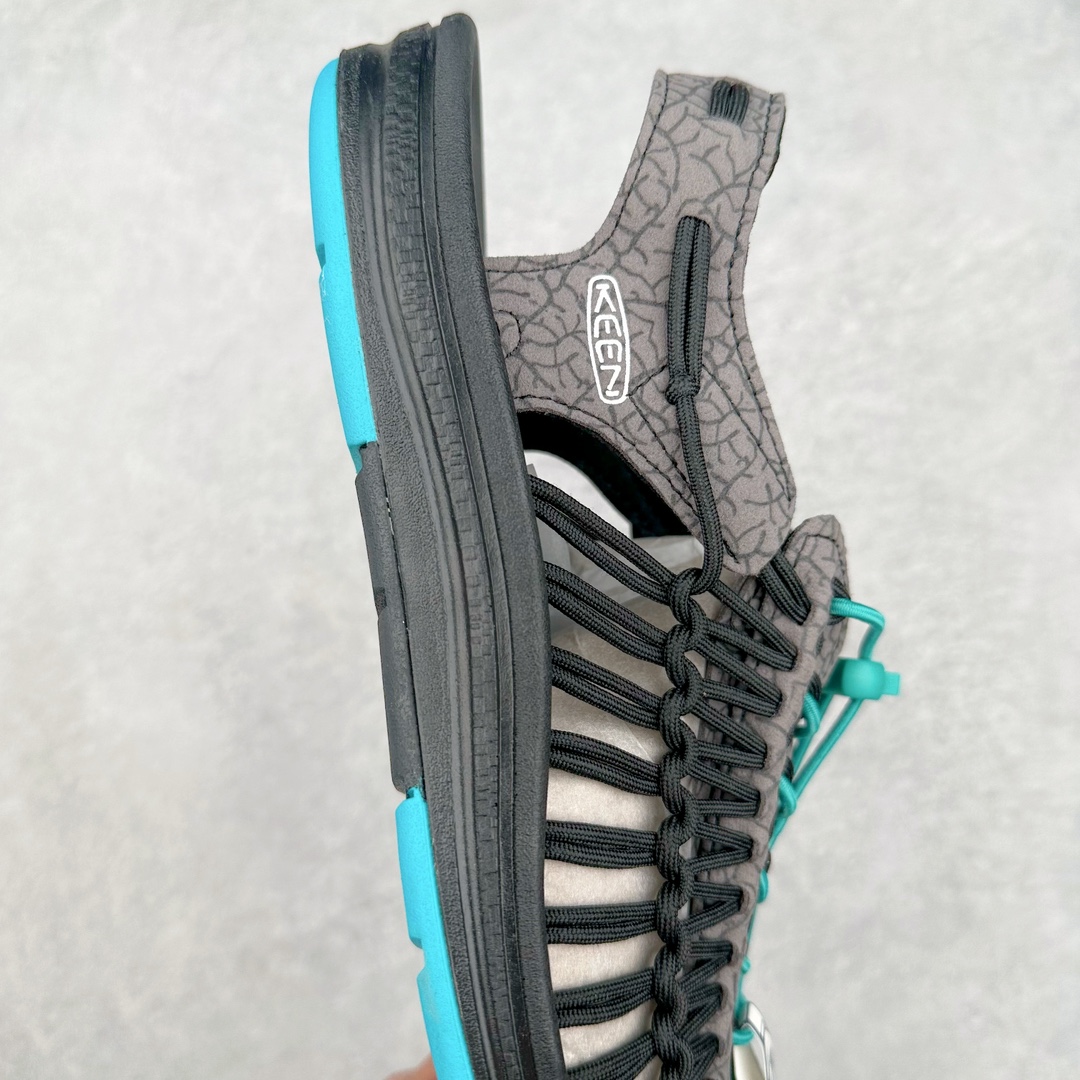 图片[6]-人气户外休闲鞋品牌-科恩Keen Uneek Flat-M 平底编织弹力穿搭溯溪涉水休闲户外凉鞋 #外贸订单出口品质#采用进口机台编制两根尼龙绳组成鞋面(快干衬里原料!!)#原装轻量级EVA中底缓震材质组合防滑橡胶外底部 夏季潮鞋,文青界的凉鞋至尊 都市机能户外品牌 KEEN 向来积极为其旗下大热鞋款 UNEEK 推出联名款，后跟为全封闭设计，快干衬里，HIGH-TRACTION橡胶外底，及轻量级EVA中底，达到轻量缓震的同时减轻重量。尺码：35 36 37 38 40 41 42 43 44 45-选品中心