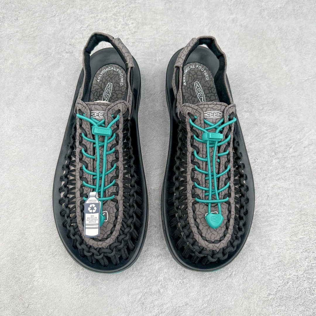 图片[2]-人气户外休闲鞋品牌-科恩Keen Uneek Flat-M 平底编织弹力穿搭溯溪涉水休闲户外凉鞋 #外贸订单出口品质#采用进口机台编制两根尼龙绳组成鞋面(快干衬里原料!!)#原装轻量级EVA中底缓震材质组合防滑橡胶外底部 夏季潮鞋,文青界的凉鞋至尊 都市机能户外品牌 KEEN 向来积极为其旗下大热鞋款 UNEEK 推出联名款，后跟为全封闭设计，快干衬里，HIGH-TRACTION橡胶外底，及轻量级EVA中底，达到轻量缓震的同时减轻重量。尺码：35 36 37 38 40 41 42 43 44 45-选品中心