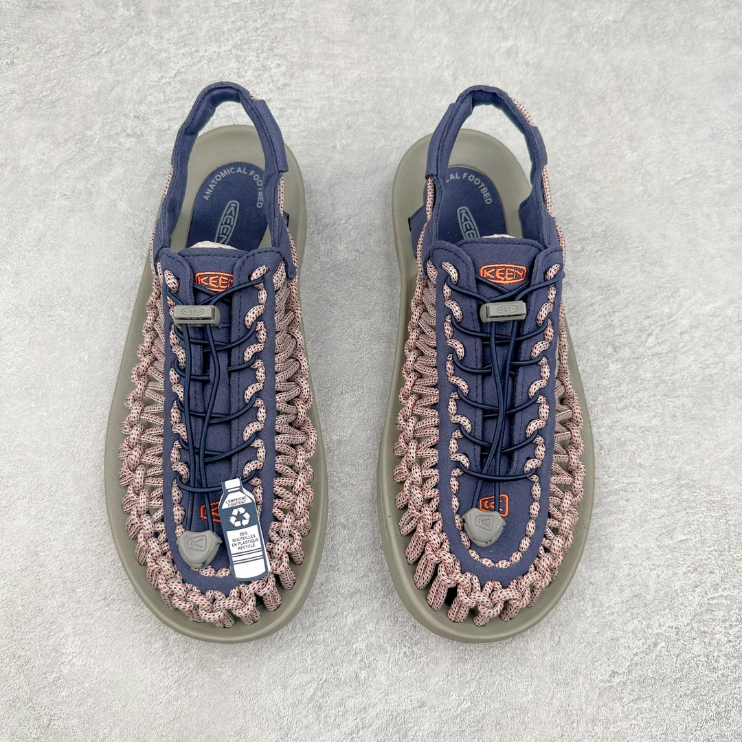 图片[2]-人气户外休闲鞋品牌-科恩Keen Uneek Flat-M 平底编织弹力穿搭溯溪涉水休闲户外凉鞋 #外贸订单出口品质#采用进口机台编制两根尼龙绳组成鞋面(快干衬里原料!!)#原装轻量级EVA中底缓震材质组合防滑橡胶外底部 夏季潮鞋,文青界的凉鞋至尊 都市机能户外品牌 KEEN 向来积极为其旗下大热鞋款 UNEEK 推出联名款，后跟为全封闭设计，快干衬里，HIGH-TRACTION橡胶外底，及轻量级EVA中底，达到轻量缓震的同时减轻重量。尺码：35 36 37 38 40 41 42 43 44 45-选品中心