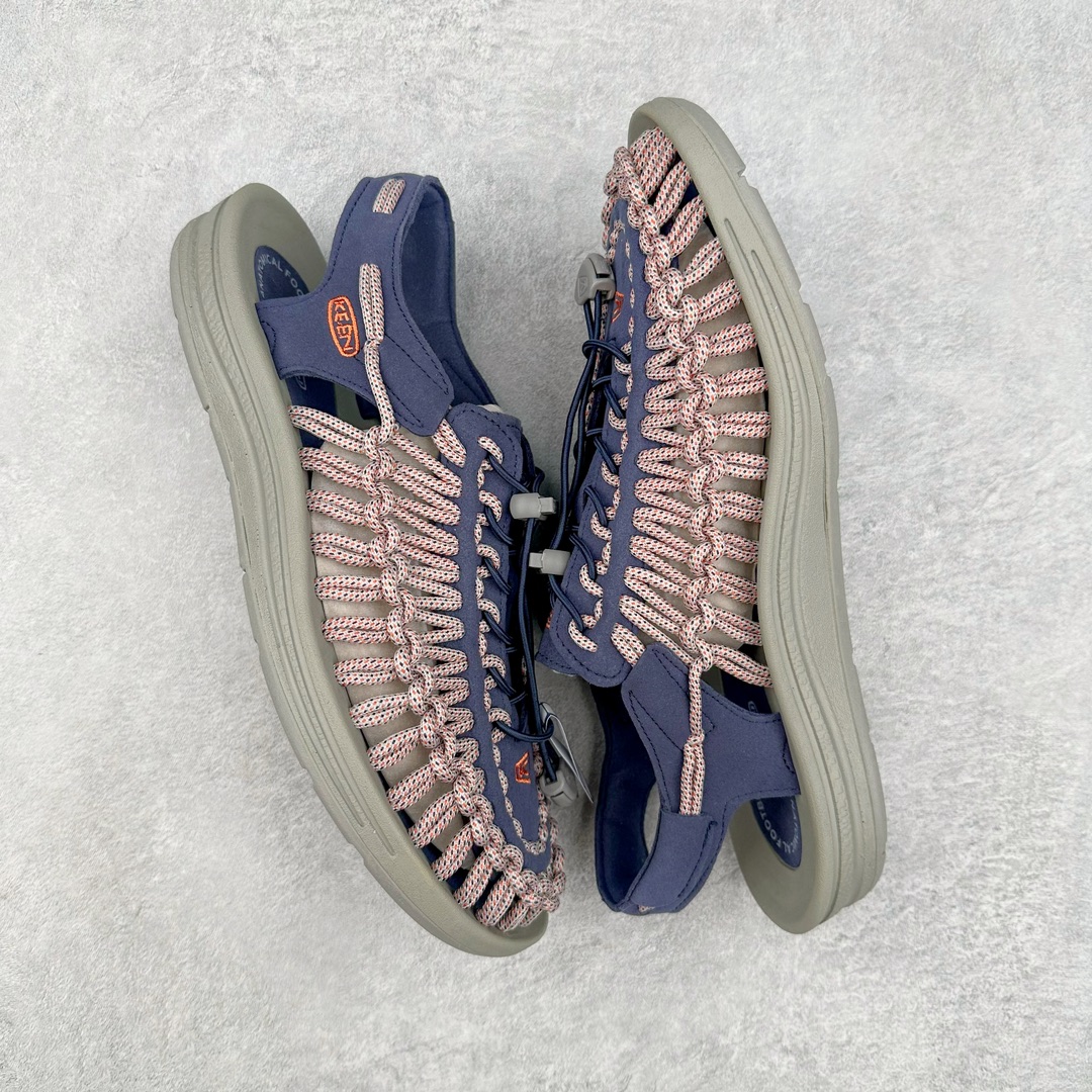 图片[3]-人气户外休闲鞋品牌-科恩Keen Uneek Flat-M 平底编织弹力穿搭溯溪涉水休闲户外凉鞋 #外贸订单出口品质#采用进口机台编制两根尼龙绳组成鞋面(快干衬里原料!!)#原装轻量级EVA中底缓震材质组合防滑橡胶外底部 夏季潮鞋,文青界的凉鞋至尊 都市机能户外品牌 KEEN 向来积极为其旗下大热鞋款 UNEEK 推出联名款，后跟为全封闭设计，快干衬里，HIGH-TRACTION橡胶外底，及轻量级EVA中底，达到轻量缓震的同时减轻重量。尺码：35 36 37 38 40 41 42 43 44 45-选品中心