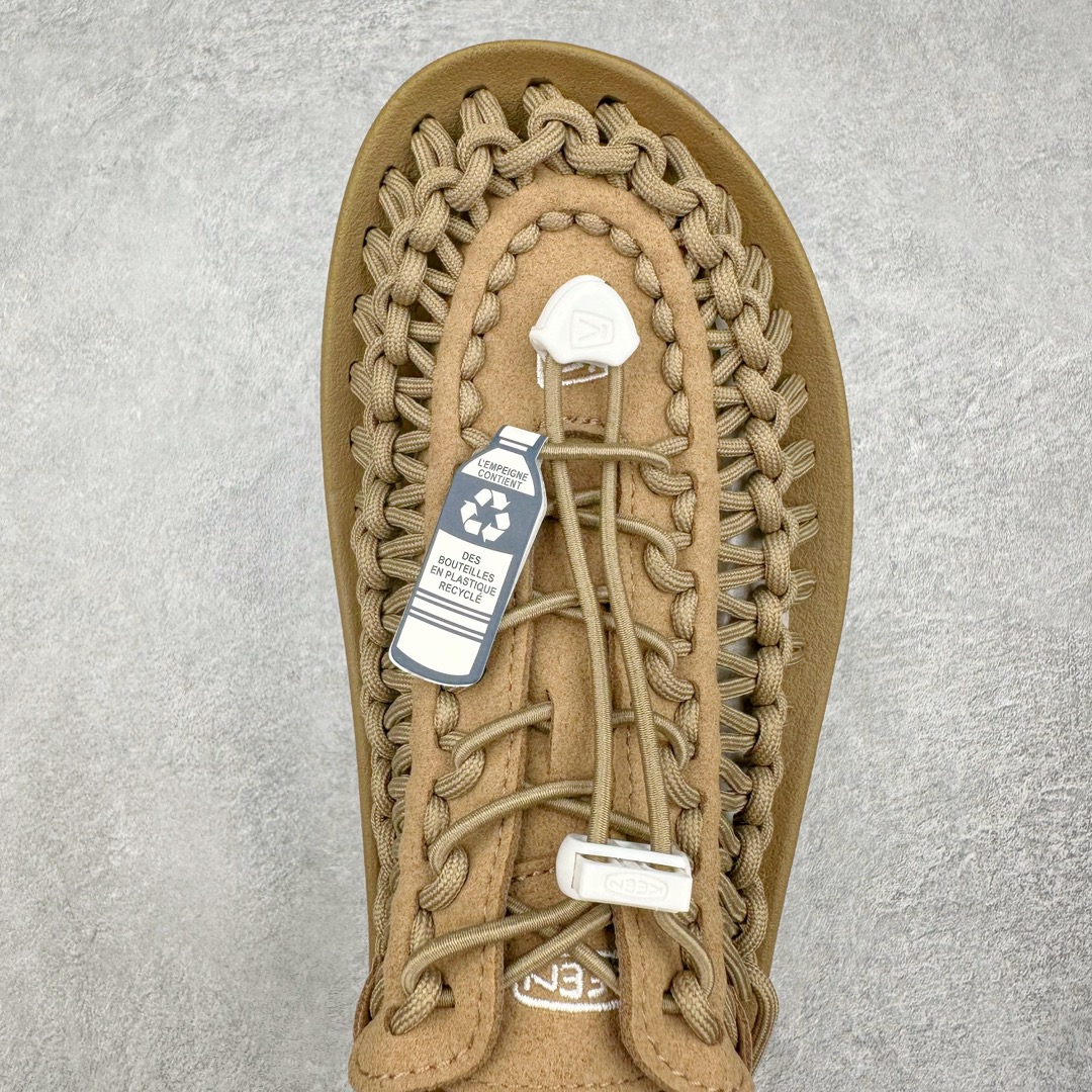 图片[4]-人气户外休闲鞋品牌-科恩Keen Uneek Flat-M 平底编织弹力穿搭溯溪涉水休闲户外凉鞋 #外贸订单出口品质#采用进口机台编制两根尼龙绳组成鞋面(快干衬里原料!!)#原装轻量级EVA中底缓震材质组合防滑橡胶外底部 夏季潮鞋,文青界的凉鞋至尊 都市机能户外品牌 KEEN 向来积极为其旗下大热鞋款 UNEEK 推出联名款，后跟为全封闭设计，快干衬里，HIGH-TRACTION橡胶外底，及轻量级EVA中底，达到轻量缓震的同时减轻重量。尺码：35 36 37 38 40 41 42 43 44 45-选品中心