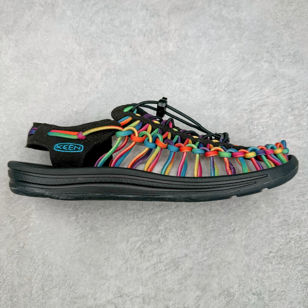 图片[4]-人气户外休闲鞋品牌-科恩Keen Uneek Flat-M 平底编织弹力穿搭溯溪涉水休闲户外凉鞋 #外贸订单出口品质#采用进口机台编制两根尼龙绳组成鞋面(快干衬里原料!!)#原装轻量级EVA中底缓震材质组合防滑橡胶外底部 夏季潮鞋,文青界的凉鞋至尊 都市机能户外品牌 KEEN 向来积极为其旗下大热鞋款 UNEEK 推出联名款，后跟为全封闭设计，快干衬里，HIGH-TRACTION橡胶外底，及轻量级EVA中底，达到轻量缓震的同时减轻重量。尺码：35 36 37 38 40 41 42 43 44 45-选品中心