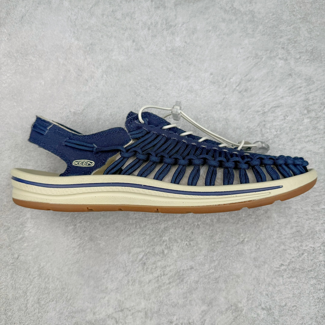图片[8]-人气户外休闲鞋品牌-科恩Keen Uneek Flat-M 平底编织弹力穿搭溯溪涉水休闲户外凉鞋 #外贸订单出口品质#采用进口机台编制两根尼龙绳组成鞋面(快干衬里原料!!)#原装轻量级EVA中底缓震材质组合防滑橡胶外底部 夏季潮鞋,文青界的凉鞋至尊 都市机能户外品牌 KEEN 向来积极为其旗下大热鞋款 UNEEK 推出联名款，后跟为全封闭设计，快干衬里，HIGH-TRACTION橡胶外底，及轻量级EVA中底，达到轻量缓震的同时减轻重量。尺码：35 36 37 38 40 41 42 43 44 45-选品中心