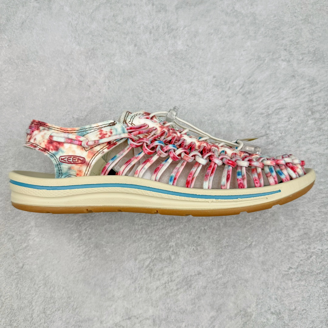 图片[2]-人气户外休闲鞋品牌-科恩Keen Uneek Flat-M 平底编织弹力穿搭溯溪涉水休闲户外凉鞋 #外贸订单出口品质#采用进口机台编制两根尼龙绳组成鞋面(快干衬里原料!!)#原装轻量级EVA中底缓震材质组合防滑橡胶外底部 夏季潮鞋,文青界的凉鞋至尊 都市机能户外品牌 KEEN 向来积极为其旗下大热鞋款 UNEEK 推出联名款，后跟为全封闭设计，快干衬里，HIGH-TRACTION橡胶外底，及轻量级EVA中底，达到轻量缓震的同时减轻重量。尺码：35 36 37 38 40 41 42 43 44 45-选品中心