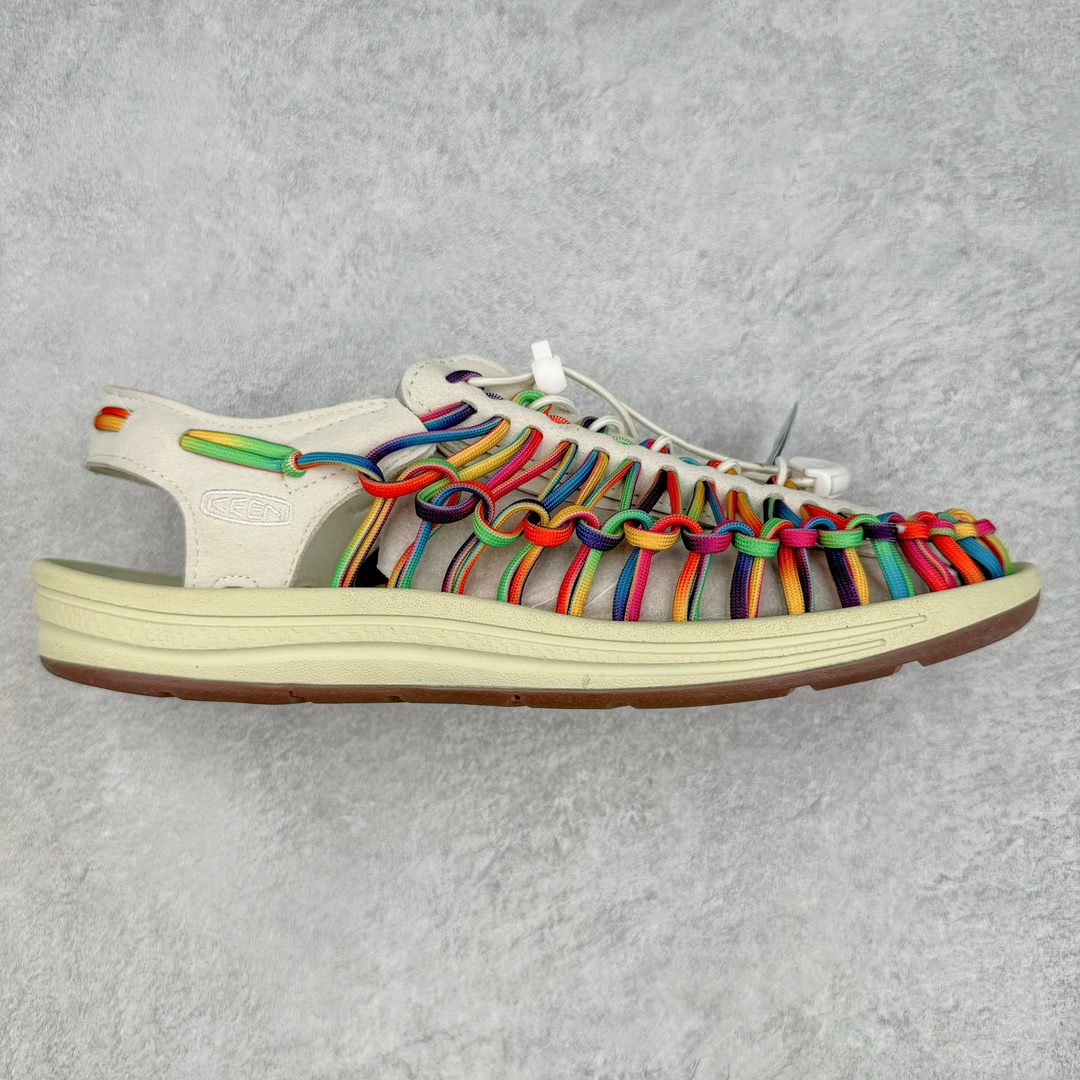 图片[3]-人气户外休闲鞋品牌-科恩Keen Uneek Flat-M 平底编织弹力穿搭溯溪涉水休闲户外凉鞋 #外贸订单出口品质#采用进口机台编制两根尼龙绳组成鞋面(快干衬里原料!!)#原装轻量级EVA中底缓震材质组合防滑橡胶外底部 夏季潮鞋,文青界的凉鞋至尊 都市机能户外品牌 KEEN 向来积极为其旗下大热鞋款 UNEEK 推出联名款，后跟为全封闭设计，快干衬里，HIGH-TRACTION橡胶外底，及轻量级EVA中底，达到轻量缓震的同时减轻重量。尺码：35 36 37 38 40 41 42 43 44 45-选品中心