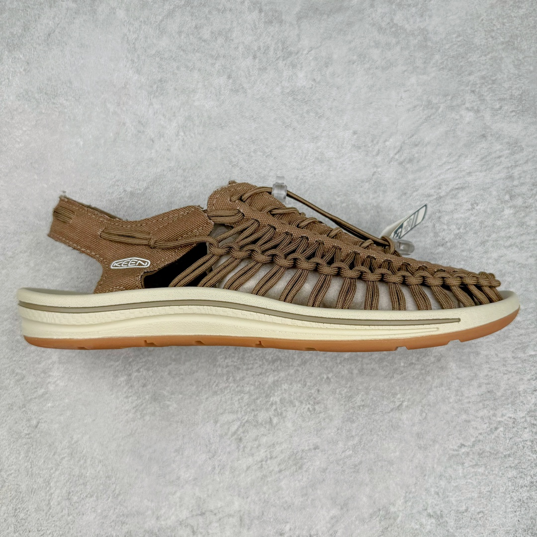 图片[3]-人气户外休闲鞋品牌-科恩Keen Uneek Flat-M 平底编织弹力穿搭溯溪涉水休闲户外凉鞋 #外贸订单出口品质#采用进口机台编制两根尼龙绳组成鞋面(快干衬里原料!!)#原装轻量级EVA中底缓震材质组合防滑橡胶外底部 夏季潮鞋,文青界的凉鞋至尊 都市机能户外品牌 KEEN 向来积极为其旗下大热鞋款 UNEEK 推出联名款，后跟为全封闭设计，快干衬里，HIGH-TRACTION橡胶外底，及轻量级EVA中底，达到轻量缓震的同时减轻重量。尺码：35 36 37 38 40 41 42 43 44 45-选品中心