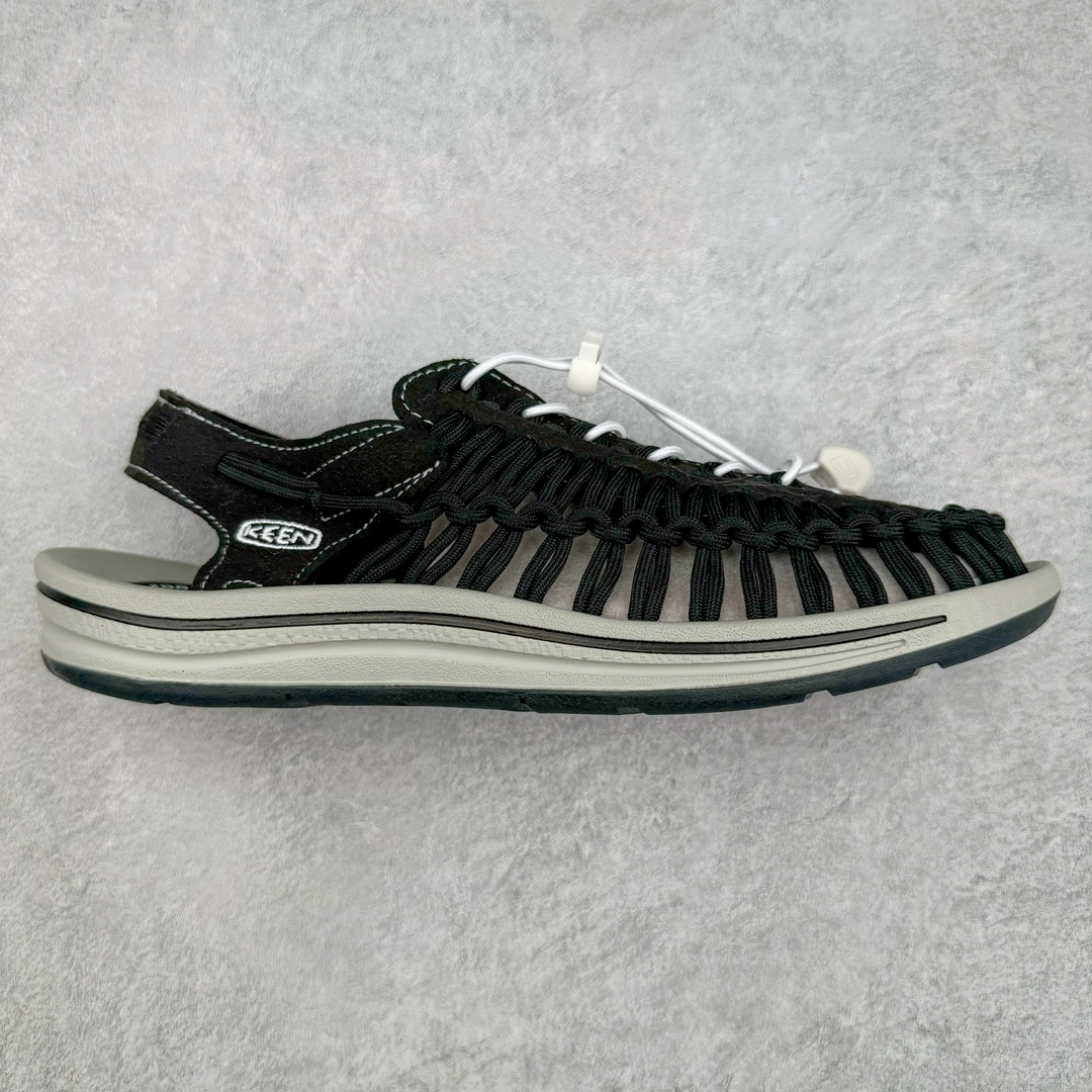 图片[2]-人气户外休闲鞋品牌-科恩Keen Uneek Flat-M 平底编织弹力穿搭溯溪涉水休闲户外凉鞋 #外贸订单出口品质#采用进口机台编制两根尼龙绳组成鞋面(快干衬里原料!!)#原装轻量级EVA中底缓震材质组合防滑橡胶外底部 夏季潮鞋,文青界的凉鞋至尊 都市机能户外品牌 KEEN 向来积极为其旗下大热鞋款 UNEEK 推出联名款，后跟为全封闭设计，快干衬里，HIGH-TRACTION橡胶外底，及轻量级EVA中底，达到轻量缓震的同时减轻重量。尺码：35 36 37 38 40 41 42 43 44 45-选品中心