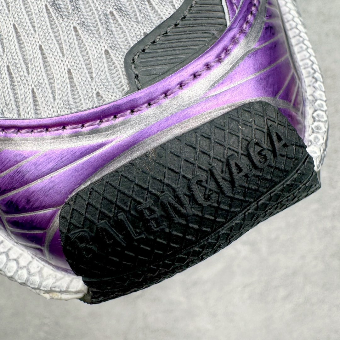 图片[17]-＃VG零售版 BALENCIAGA 3XL Sneakers 巴黎世家十代网布系带低帮走秀复古老爹鞋 全套原纸板楦头开发 最原汁原味的灵魂版型 全鞋荧光划线卡点 胶水把控整洁度追求极致完美 每一双都是工艺品 多重QC质检 超越公司货的品控标准 实实在在的免检产品 原盒原配 正确字体电绣 粗细、位置、大小正确 侧边TPU 透气孔匹配意产原版 正确分离大底 TPU软底 原版一致大底LOGO 立体感十足 原厂皮料水洗做旧 采购原厂网纱 不含皮革 网布材料和聚氨酯 磨损效果 鞋头边缘和后帮 Balenciaga 徽标 鞋面和后跟凸印尺码 鞋舌 3XL 橡胶品牌标识和反光细节 鞋帮拉袢和鞋舌拉祥 配反光细节 备用鞋带在鞋履前侧 可在穿着前取下 便于不同造型搭配 正常尺码 尺码：35 36 37 38 39 40 41 42 43 44 45 46-选品中心