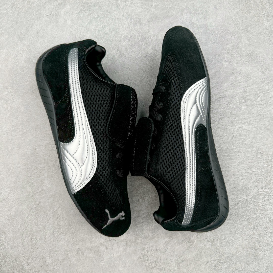 图片[3]-＃绿X/GX Puma Roma M Motorsport 彪马罗马阿莫尔系列低帮复古运动休闲赛车跑鞋 市面唯一正确版本 平台订单 独家原档私模大底 正确纸板中底 海玻璃鞋垫 原盒原配鞋盒分三个尺码段 原厂电绣 正确翻毛皮鞋面 全球知名运动品牌PUMA宝马赛车系列，融合了宝马车队的标志性配色，以趣味十足又前卫复古的设计引领潮流，将赛道精神融入街头时尚，开启前卫竞速之旅。自1978年巴伐利亚车队走上世界舞台，宝马赛车就在全球汽车制造和赛车运动领域留下了浓墨重彩的一笔。全新的两款BMW MMS Roma与BMW MMS Speedboat鞋款，均从宝马车型中汲取灵感。以黑或白为底色，融入经典配色，主打前卫复古风。Roma鞋款的鞋侧以复古的流线造型，缀以宝马经典Logo，巧妙吸睛；而Speedcat鞋款以亮眼三色条纹元素缀以舒适鞋面，赋予了独特的个性美学，演绎赛车的无尽能量。 货号：397397-01 尺码：35.5 36 37 37.5 38 38.5 39 40 40.5 41 42 42.5 43 44-选品中心