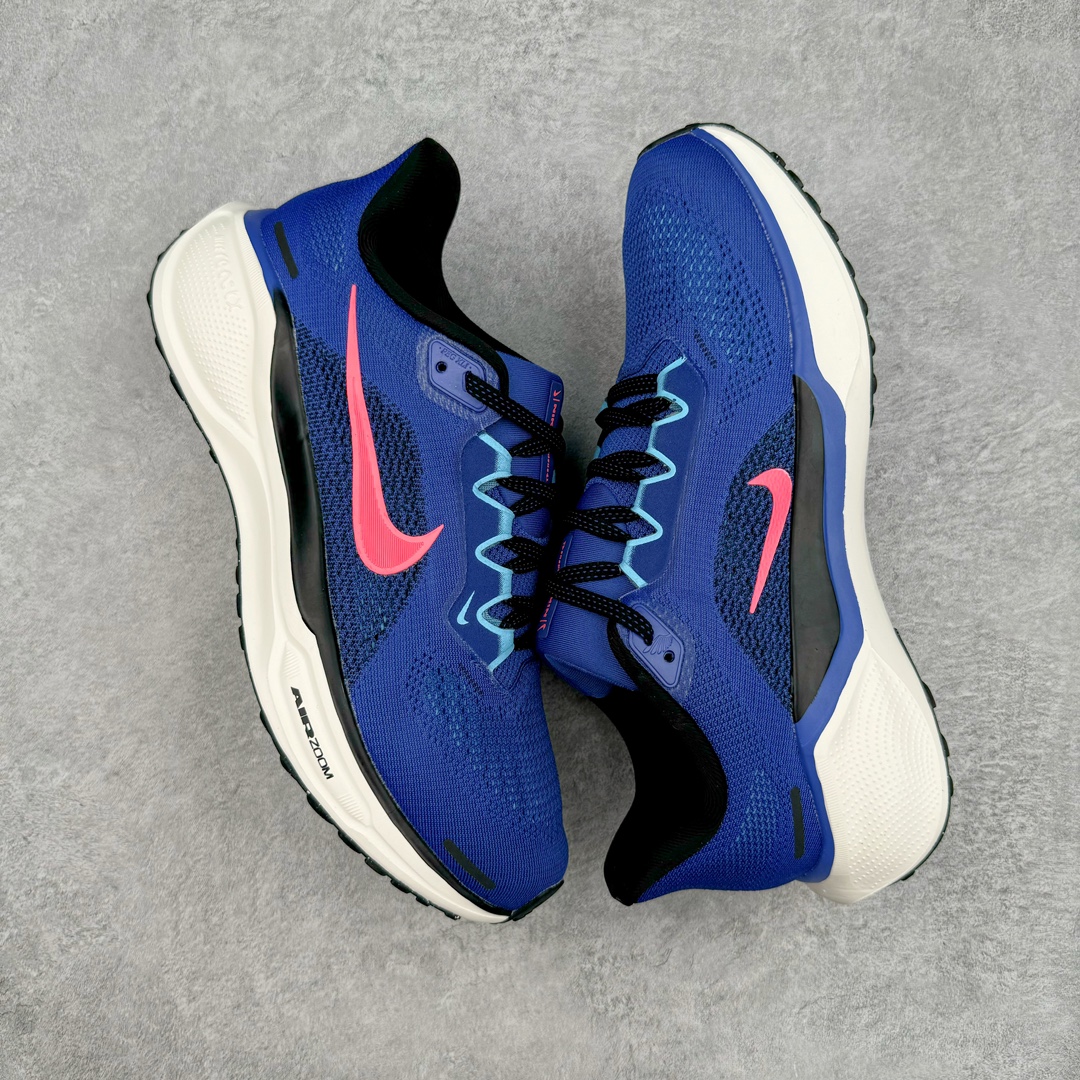 图片[3]-NK Zoom Pegasus 飞马41代马拉松系列网面透气缓震疾速跑鞋 拥有 Zoom Air 一如既往的稳定感和流畅感 鞋面采用工程网眼设计 为特定高热区域营造出色透气性 进一步增加鞋面的穿孔数量 让足部能够快速散热 中足搭配 Flywire 飞线 在高速运动时营造舒适稳定的贴合感 内置Zoon气垫加持 动力十足 货号：FN4932-401 尺码：36 36.5 37.5 38 38.5 39 40 40.5 41 42 42.5 43 44 44.5 45-选品中心