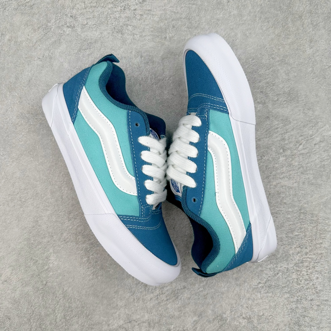 图片[3]-Vans Classics Knu Skool 范斯新款 新配色灰蓝面包鞋 Vans超火的土豆鞋，复古经典，鞋头放大、包边上移加厚、鞋舌加厚。Vans Classics 经典支线土豆鞋 Knu Skool 是完美的平替版，是大众争相追捧的 “面包鞋” 货号：VNOOOCSOBER 尺码：35 36 36.5 37 38 38.5 39 40 40.5 41 42 42.5 43 44 工艺：硫化1：1（重量1：1、真标、原钢印、材质标、鞋型标、合格证）-选品中心