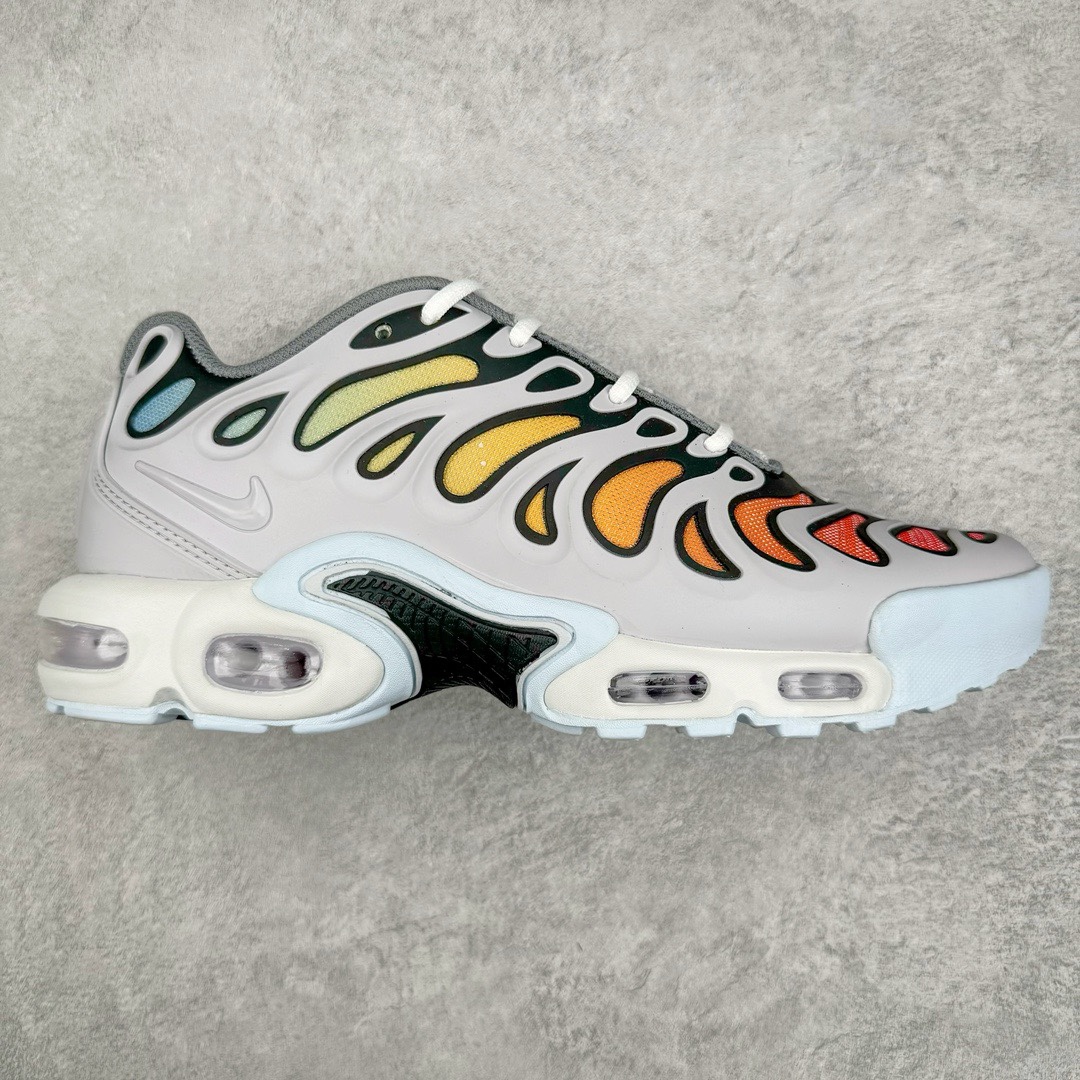 图片[6]-＃MX NK Air Max Plus Drift 复古气垫跑鞋 FD4290 中底造型大部分保留，仅在前段追加了加固上翻 鞋面的经典轮廓得以重塑 带来更契合现代审美的外观 整双鞋采用撞色妆点 鞋面采用网眼布和皮革材质打造 鞋舌处带有 3M 反光科技 鞋垫处和鞋后跟印有 “TN” 字样 彰显鞋款身份 配置方面中底搭载 Air Max 科技 保证了日常穿着的缓震性 尺码：36 36.5 37.5 38 38.5 39 40 40.5 41 42 42.5 43 44 44.5 45-选品中心