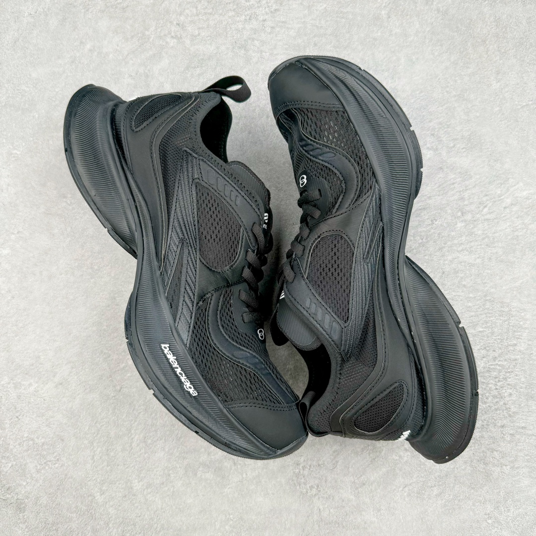 图片[3]-＃绿X BALENCIAGA CIRCUIT 巴黎世家圆头系带LOGO印花低帮老爹鞋 全套原纸板楦头开发 最原汁原味的灵魂版型 全鞋荧光划线卡点 胶水把控整洁度追求极致完美 每一双都是工艺品 多重QC质检 超越公司货的品控标准 实实在在的免检产品 原盒原配 正确字体电绣 粗细、位置、大小正确 侧边TPU 透气孔匹配意产原版 正确分离大底 TPU软底 原版一致大底LOGO 立体感十足 原厂皮料水洗做旧 采购原厂网纱 偏大一码 尺码：35 36 37 38 39 40 41 42 43 44 45 46-选品中心