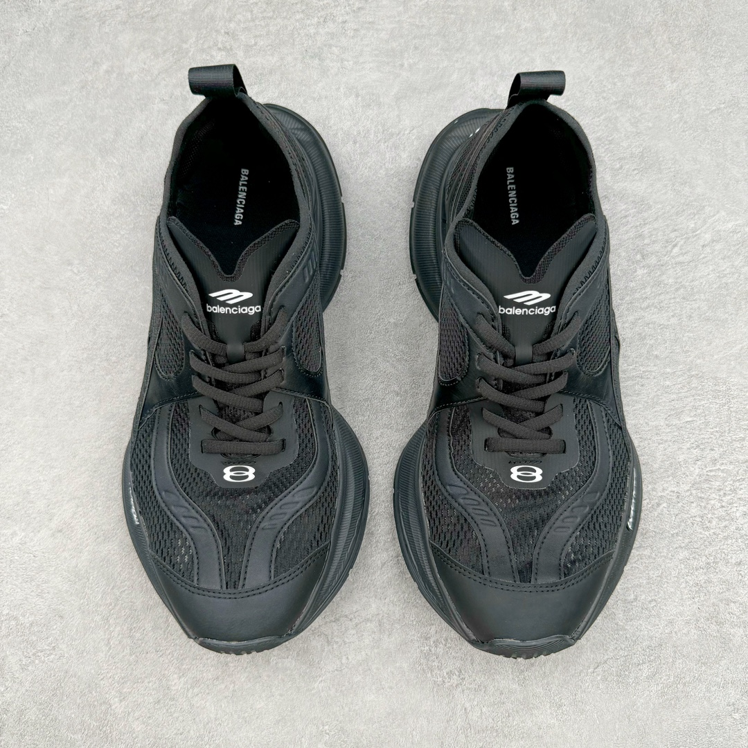 图片[2]-＃绿X BALENCIAGA CIRCUIT 巴黎世家圆头系带LOGO印花低帮老爹鞋 全套原纸板楦头开发 最原汁原味的灵魂版型 全鞋荧光划线卡点 胶水把控整洁度追求极致完美 每一双都是工艺品 多重QC质检 超越公司货的品控标准 实实在在的免检产品 原盒原配 正确字体电绣 粗细、位置、大小正确 侧边TPU 透气孔匹配意产原版 正确分离大底 TPU软底 原版一致大底LOGO 立体感十足 原厂皮料水洗做旧 采购原厂网纱 偏大一码 尺码：35 36 37 38 39 40 41 42 43 44 45 46-选品中心