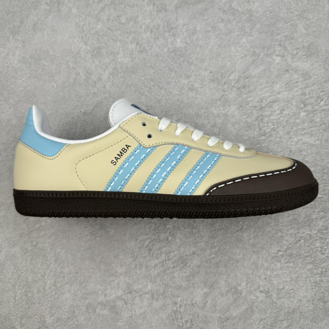 AD Original Samba OG 复古经典轻便板鞋 IG1024 这款桑巴鞋展示了高质量的工艺 带有装饰的超锁缝制和无缝的手感 柔软、柔软的皮革造型和标志性的3条纹完成了精致的外观 正规合身鞋带 鞋面上有绒面鞋垫 橡胶鞋底 享受正畸套筒软感 自50年代首次亮相以来就一直在赢得粉丝的青睐 尺码：36 36.5 37.5 38 38.5 39 40 40.5 41 42 42.5 43 44 44.5 45-选品中心