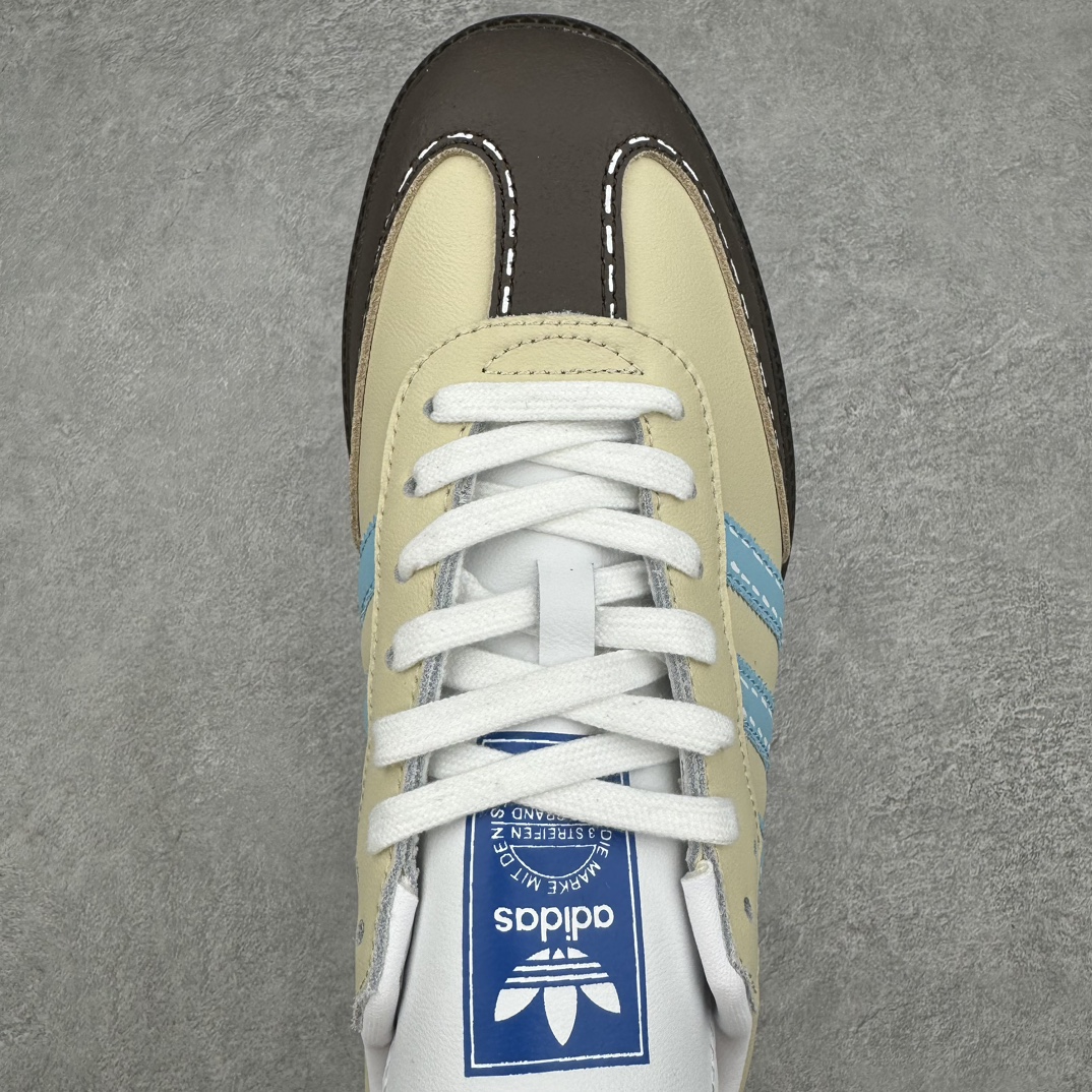 图片[4]-AD Original Samba OG 复古经典轻便板鞋 IG1024 这款桑巴鞋展示了高质量的工艺 带有装饰的超锁缝制和无缝的手感 柔软、柔软的皮革造型和标志性的3条纹完成了精致的外观 正规合身鞋带 鞋面上有绒面鞋垫 橡胶鞋底 享受正畸套筒软感 自50年代首次亮相以来就一直在赢得粉丝的青睐 尺码：36 36.5 37.5 38 38.5 39 40 40.5 41 42 42.5 43 44 44.5 45-选品中心