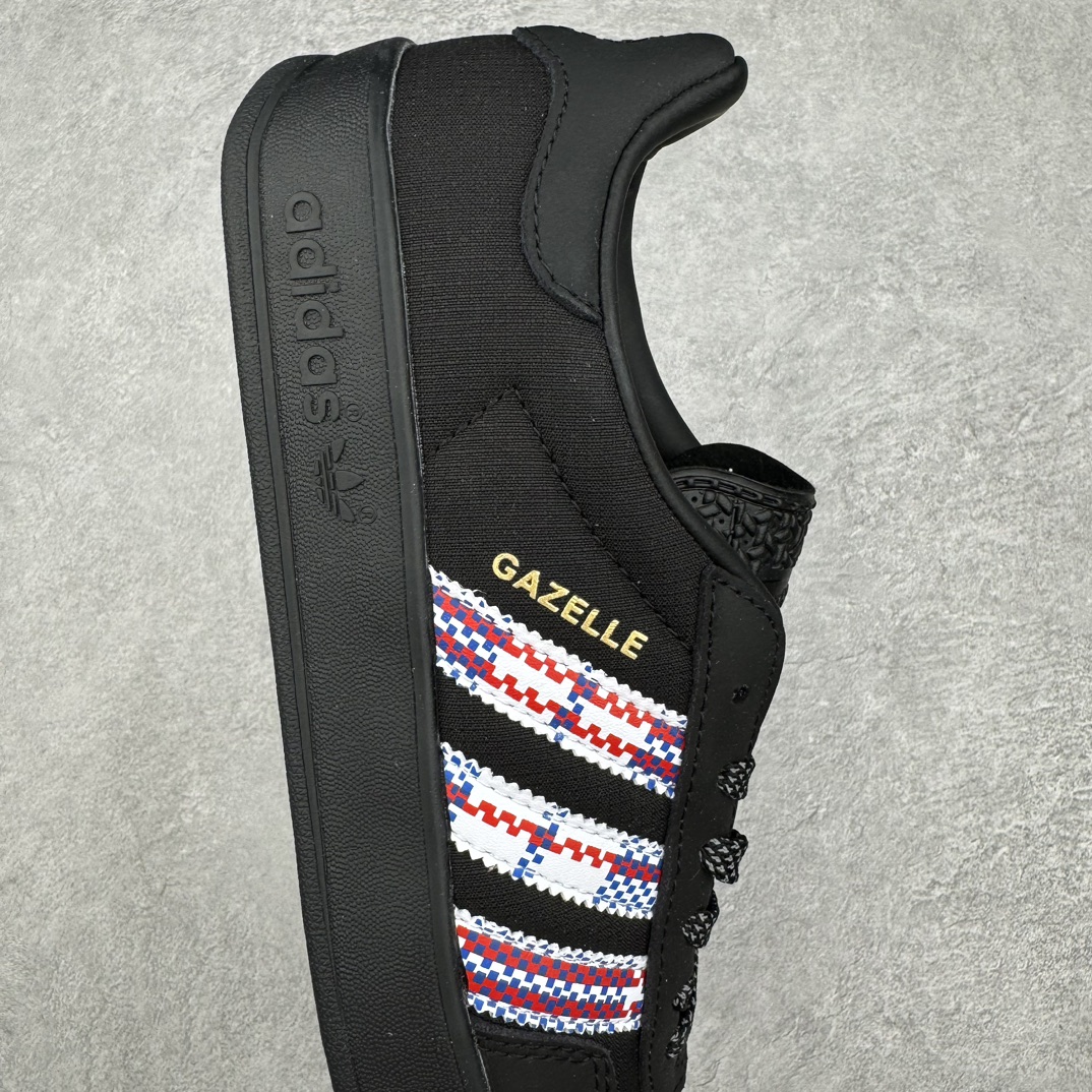 图片[6]-AD Gazelle Indoor Trainers 羚羊内训系列低帮复古百搭休闲运动德训风板鞋 IH7609 90年代经典的复刻版！自60年代以足球训练鞋面世以来,Gazelle就以其经典设计席卷全球。1991年版本的复刻,再造经典Gazelle。采用皮革打造,搭配浊色细节,让这款经典更加简约。尺码：36 36⅔ 37⅓ 38 38⅔ 39⅓ 40 40⅔ 41⅓ 42 42⅔ 43⅓ 44 45-选品中心