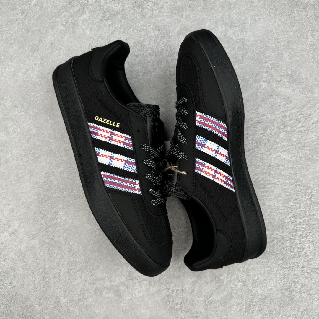 图片[3]-AD Gazelle Indoor Trainers 羚羊内训系列低帮复古百搭休闲运动德训风板鞋 IH7609 90年代经典的复刻版！自60年代以足球训练鞋面世以来,Gazelle就以其经典设计席卷全球。1991年版本的复刻,再造经典Gazelle。采用皮革打造,搭配浊色细节,让这款经典更加简约。尺码：36 36⅔ 37⅓ 38 38⅔ 39⅓ 40 40⅔ 41⅓ 42 42⅔ 43⅓ 44 45-选品中心