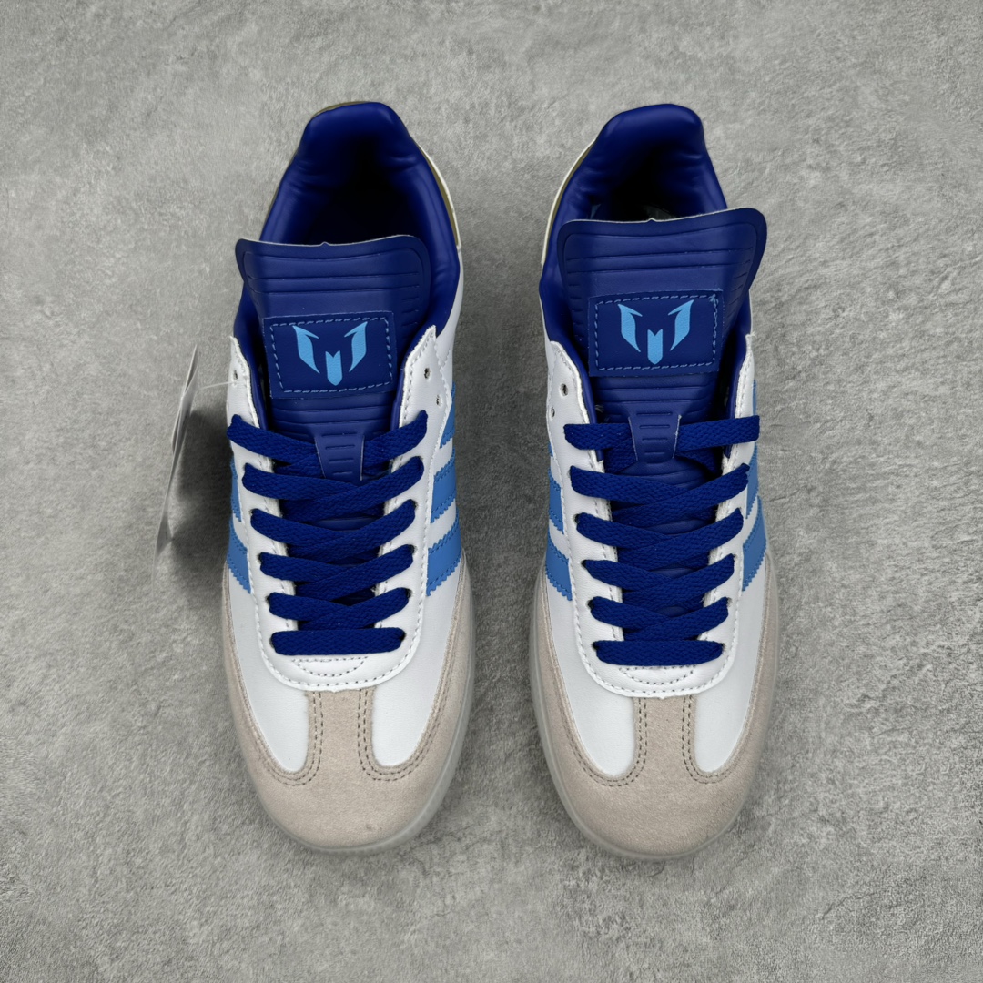 图片[2]-AD Original Samba OG 复古经典轻便板鞋 ID3550 这款桑巴鞋展示了高质量的工艺 带有装饰的超锁缝制和无缝的手感 柔软、柔软的皮革造型和标志性的3条纹完成了精致的外观 正规合身鞋带 鞋面上有绒面鞋垫 橡胶鞋底 享受正畸套筒软感 自50年代首次亮相以来就一直在赢得粉丝的青睐 尺码：36 36.5 37.5 38 38.5 39 40 40.5 41 42 42.5 43 44 44.5 45-选品中心