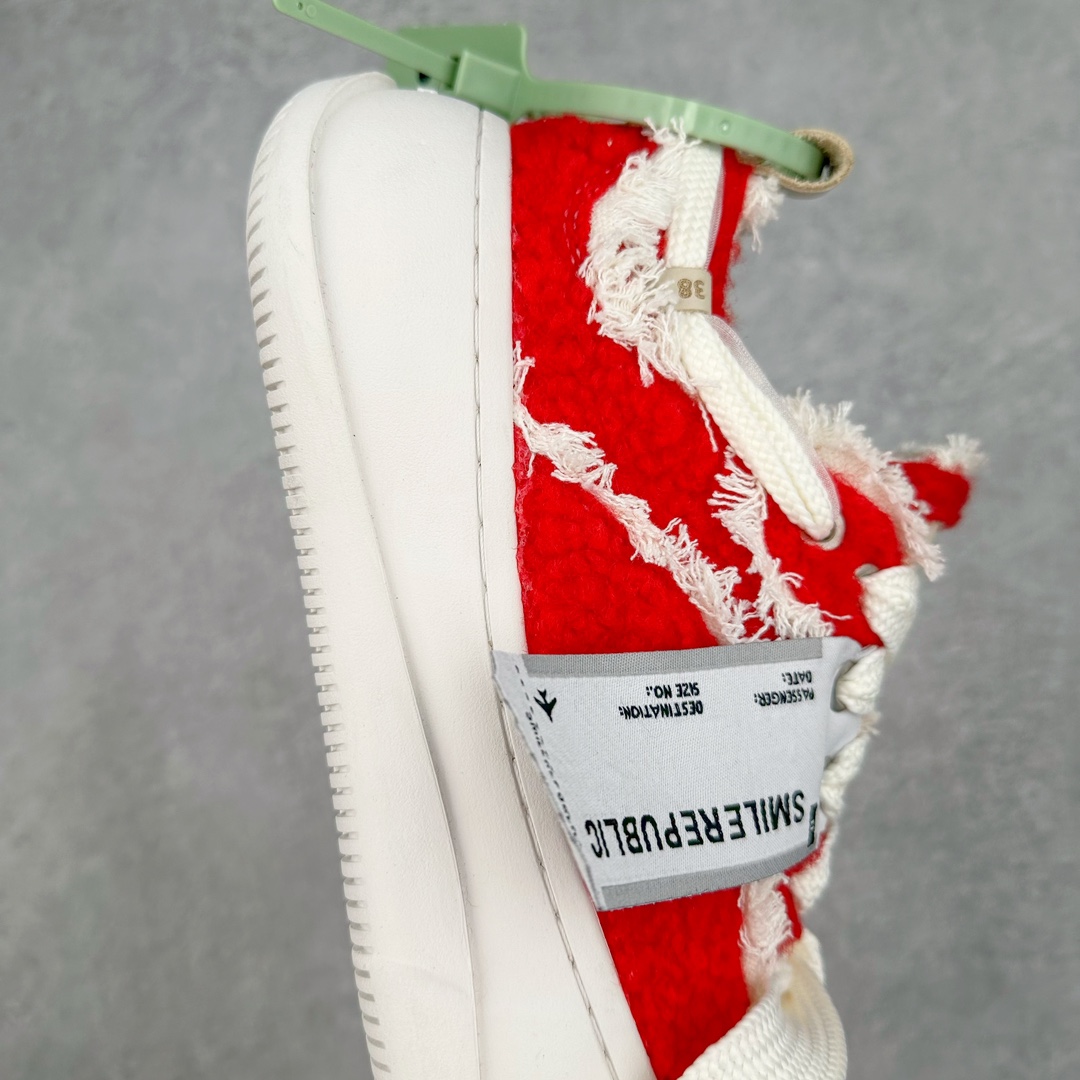 图片[6]-＃纯原福利 SMILEREPUBLIC 檀健次主理品牌 2024新款 众多明星上脚同款厚底开口笑帆布鞋 市售最高品质 得物毒盒最新版本 纯原一致 细节 品质 欢迎对比 市售唯一原厂渠道材料打造 该系列以“SMILE”为灵感来源 捕捉潮流 主打柔软的帆布设计 ms有裁切的羊毛流苏与独特编织技艺HZ 黑色35-45 白色35-45 其他35-40-选品中心