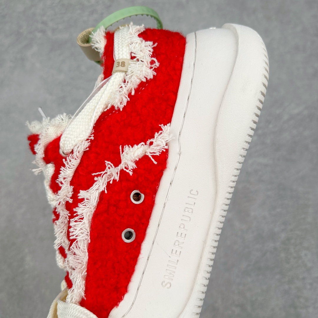 图片[7]-＃纯原福利 SMILEREPUBLIC 檀健次主理品牌 2024新款 众多明星上脚同款厚底开口笑帆布鞋 市售最高品质 得物毒盒最新版本 纯原一致 细节 品质 欢迎对比 市售唯一原厂渠道材料打造 该系列以“SMILE”为灵感来源 捕捉潮流 主打柔软的帆布设计 ms有裁切的羊毛流苏与独特编织技艺HZ 黑色35-45 白色35-45 其他35-40-选品中心