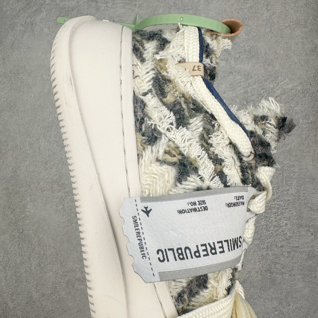 图片[6]-＃纯原福利 SMILEREPUBLIC 檀健次主理品牌 2024新款 众多明星上脚同款厚底开口笑帆布鞋 市售最高品质 得物毒盒最新版本 纯原一致 细节 品质 欢迎对比 市售唯一原厂渠道材料打造 该系列以“SMILE”为灵感来源 捕捉潮流 主打柔软的帆布设计 ms有裁切的羊毛流苏与独特编织技艺HZ 黑色35-45 白色35-45 其他35-40-选品中心