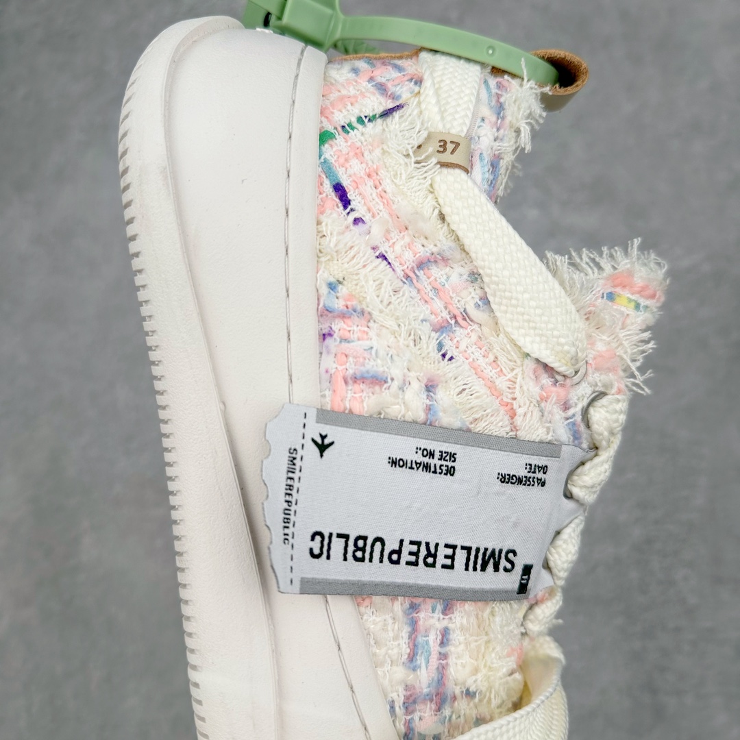 图片[6]-＃纯原福利 SMILEREPUBLIC 檀健次主理品牌 2024新款 众多明星上脚同款厚底开口笑帆布鞋 市售最高品质 得物毒盒最新版本 纯原一致 细节 品质 欢迎对比 市售唯一原厂渠道材料打造 该系列以“SMILE”为灵感来源 捕捉潮流 主打柔软的帆布设计 ms有裁切的羊毛流苏与独特编织技艺HZ 黑色35-45 白色35-45 其他35-40-选品中心