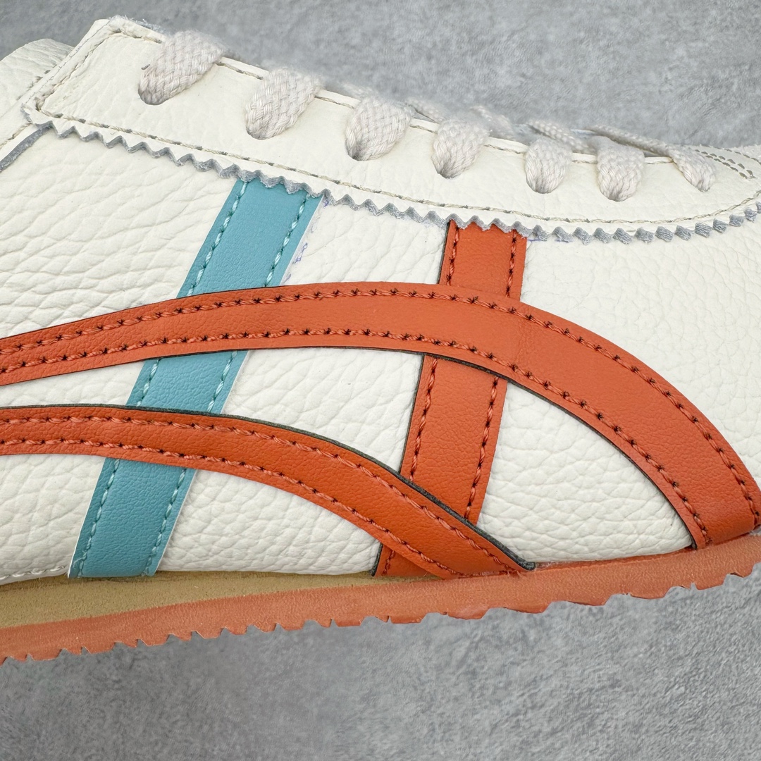 图片[18]-＃纯原 Asics Onitsuka Tiger MEXICO 66 亚瑟士鬼冢虎复古经典板鞋 市场最强版本 头层小羊皮加持 海外订单工厂出品 超成熟稳定的做工品控 原装全套纸板楦头开发 原汁原味 完美呈现版型 私模正确鞋底咬花纹路 一比一鞋头弧度高度鞋身弧度 绝不口嗨 细节品控鞋型随意秒杀市面 原档咬花纹路私模大底 一个单元有六个三角形 总体形拼接呈现花瓣状 官方四联吊牌 原装Ortholite轻量化鞋垫 原盒原配 质保卡 说明书 钢印防尘纸 纸板中底带钢印 乳胶组合鞋垫 支持全方位的对比专柜 产品从款式颜色造型上体现出追求舒适和细节的完美 鞋类更是推崇手工制作的严谨与完美 融舒适性与可穿性的设计风格 注重细节的完美和别致魅力 既保持稳重 又不失轻松的时尚感 尺码：36 37 37.5 38 39 39.5 40 40.5 41.5 42 42.5 43.5 44 45 46-选品中心