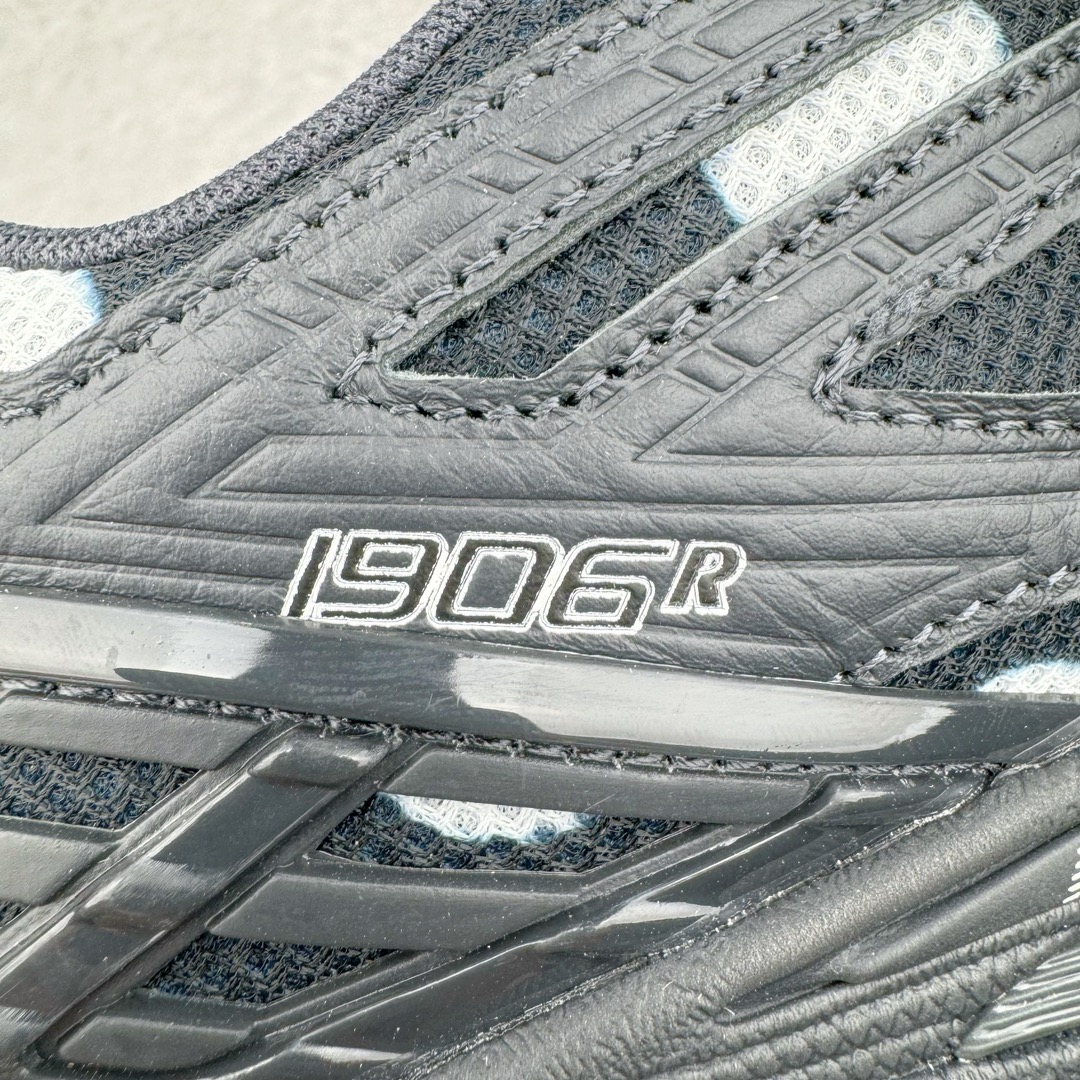 图片[13]-＃M纯原 New Balance M1906RPB 黑色 NB新百伦潮流复古织物皮革减震防滑耐磨轻便低帮跑步鞋 原档数据独立私模大底 唯一正确六层组合大底 RB前软后硬 百分百还原原鞋脚感 基于市场现有版本全新升级调整 NB市场最强产物 全网最全配色加持 全套原楦原纸板原厂数据开发 全鞋电脑针车加持 原厂网布 原装进口头层翻毛皮料正确绒感卡色 正确中底拉帮中底网布细节 一比一手工擦旧效果 冲裁组合 匠心打造 耗时两个月开发完成 工艺极其复杂难度可想而知 高端零售专供产物 尺码：36 37 37.5 38 38.5 39.5 40 40.5 41.5 42 42.5 43 44 44.5 45 45.5 46.5 47-选品中心