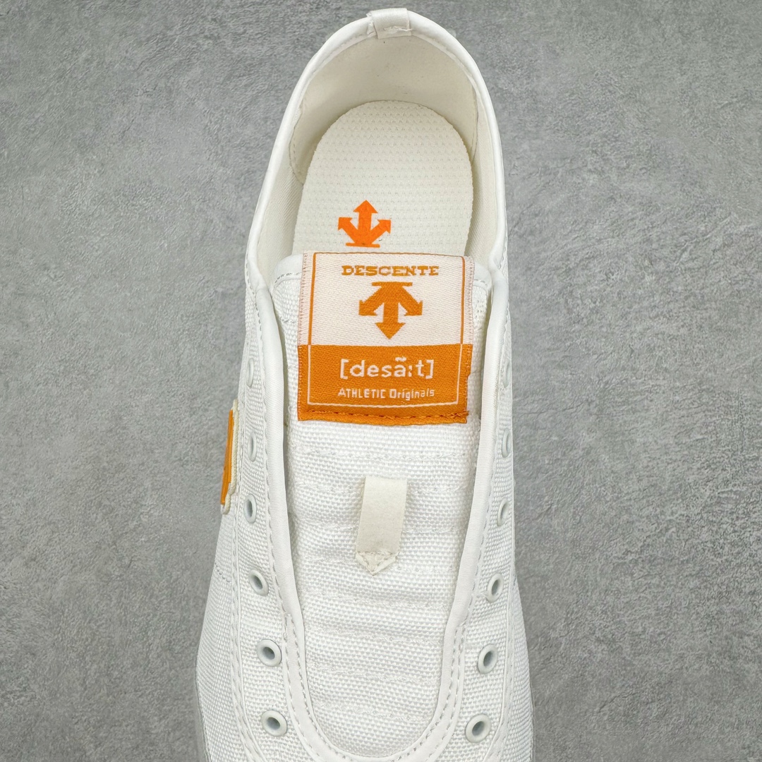 图片[5]-DESCENTE CHRON 迪桑特复古运动一脚蹬帆布鞋透气休闲鞋 轻松方便的一脚蹬设计 搭配轻质弹性鞋底 脚感舒适 简洁的帆布鞋面设计适用于多场景穿搭 尺码：36 36.5 37.5 38 38.5 39 40 40.5 41 42 42.5 43 44 44.5 45-选品中心