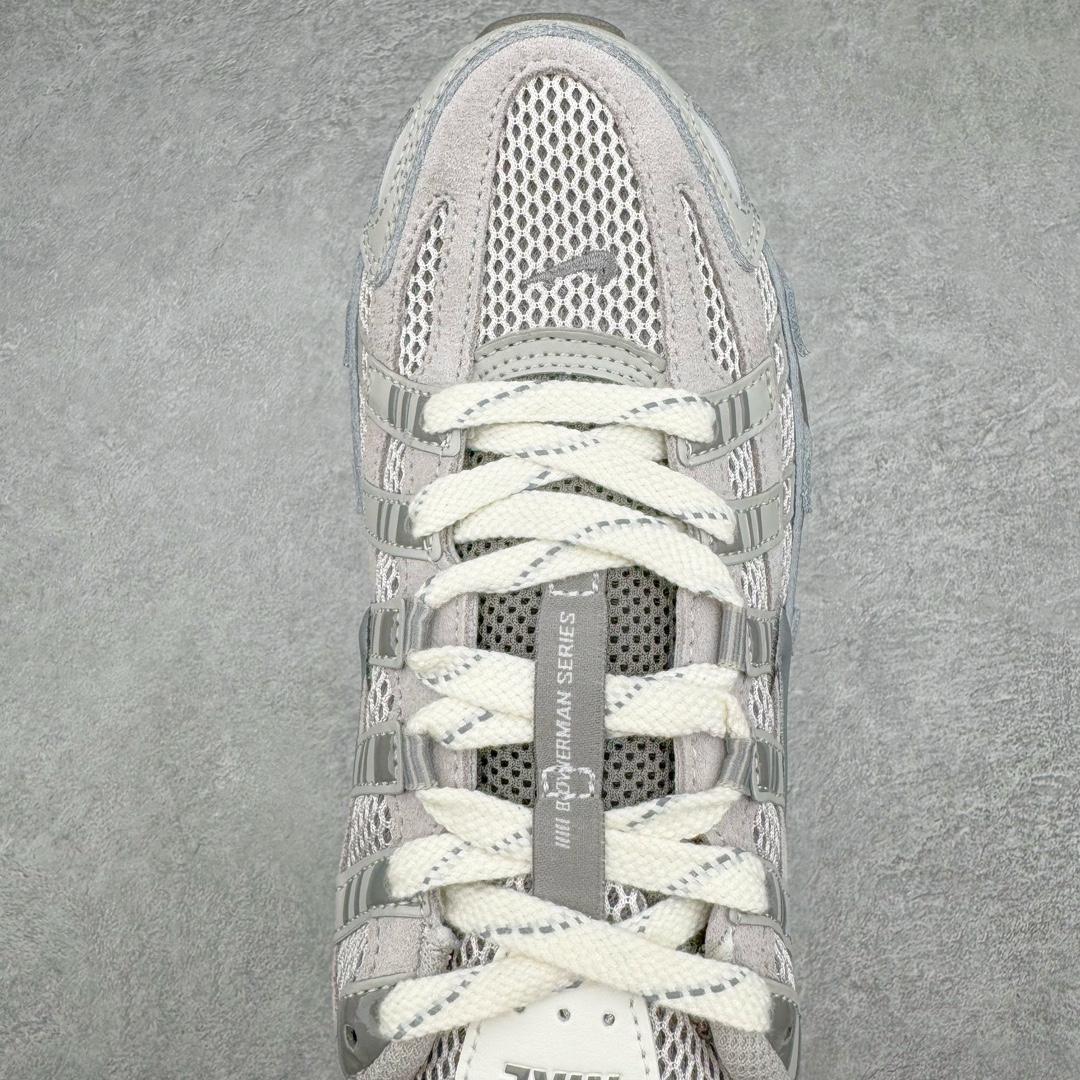 图片[4]-＃HP纯原 NK P-6000 系列低帮复古老爹风休闲运动舒适慢跑鞋 灰白 FN6837-012 购入原鞋原装纸板楦头开发 独家私模四层组合大底 市场唯一正确版本 良心定价 新配色陆续出货 进口三文治网面 融合 Pegasus 过往运动鞋设计 助力 21 世纪早期跑步运动跃升时尚新高度 采用透气网眼布、运动风格线条和耐穿覆面 兼具吸睛外观和舒适感受 中底泡绵以田径赛道为灵感 打造厚实设计 缔造出众缓震性能 尺码：36 36.5 37.5 38 38.5 39 40 40.5 41 42 42.5 43 44 44.5 45 46-选品中心