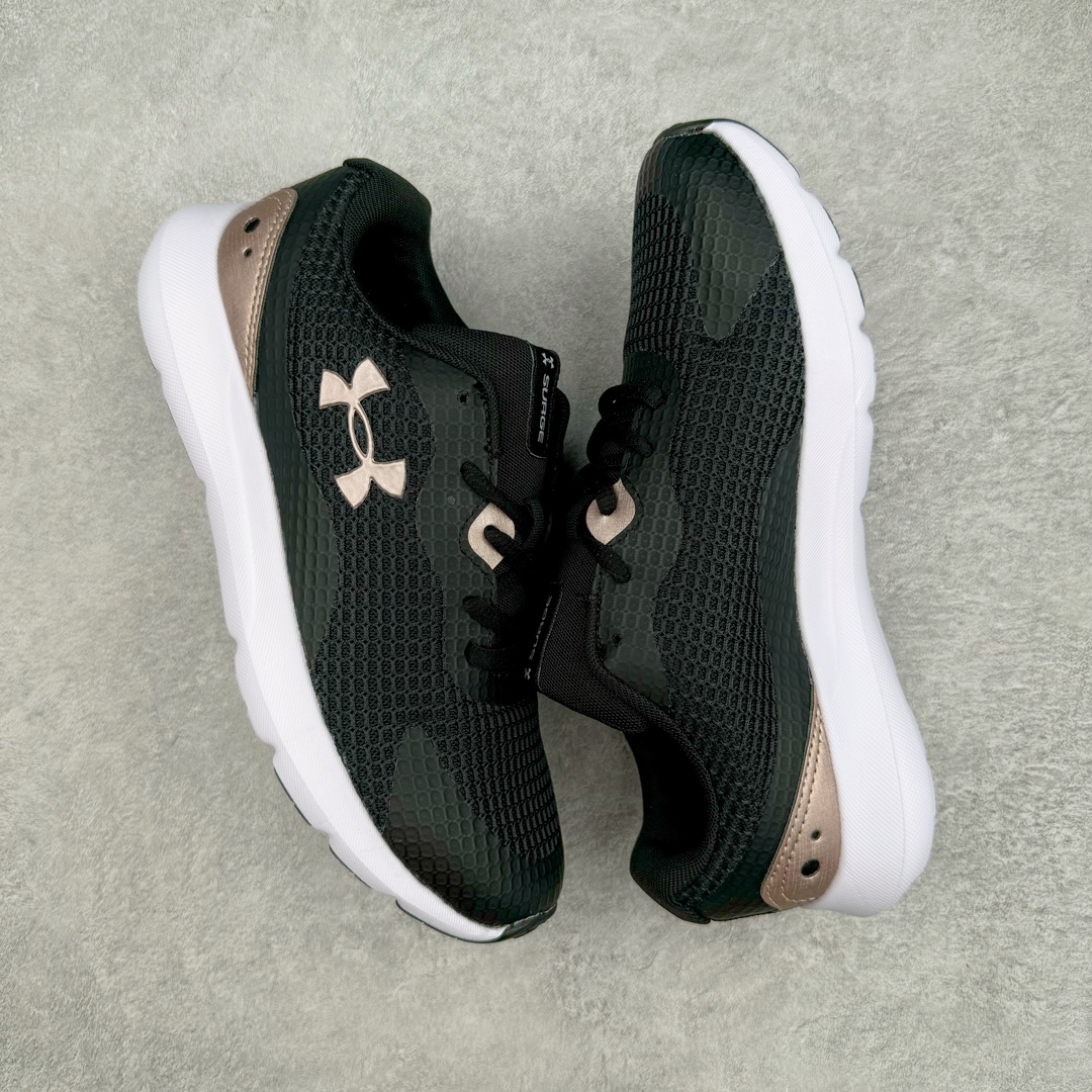 图片[3]-Under Armour Surge 3 UA安德玛运动舒适 织物减震防滑耐磨透气 低帮休闲跑步鞋 尺码：36 36.5 37.5 38 38.5 39 40 40.5 41 42 42.5 43 44 44.5 45-选品中心