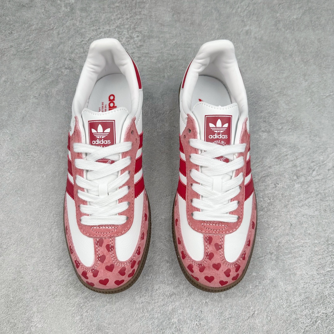 图片[2]-AD Original Samba OG 复古经典轻便板鞋 FW2414 这款桑巴鞋展示了高质量的工艺 带有装饰的超锁缝制和无缝的手感 柔软、柔软的皮革造型和标志性的3条纹完成了精致的外观 正规合身鞋带 鞋面上有绒面鞋垫 橡胶鞋底 享受正畸套筒软感 自50年代首次亮相以来就一直在赢得粉丝的青睐 尺码：36 36.5 37.5 38 38.5 39 40 40.5 41 42 42.5 43 44 44.5 45-选品中心