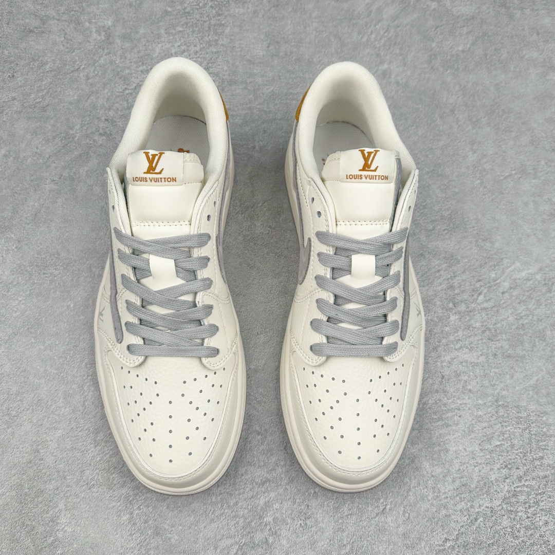 图片[2]-TS x Air Jordan AJ1 Low 倒钩低帮联名定制配色 LX1988-800 原厂内置气垫魔块 A模大底 头层小牛皮 鞋舌AJ原厂专用牛津布+AJ专用反口珍珠布+原厂无杂质高弹内里海棉+特殊封边弹力鞋带 尺码：36 36.5 37.5 38 38.5 39 40 40.5 41 42 42.5 43 44 44.5 45 46 47.5-选品中心